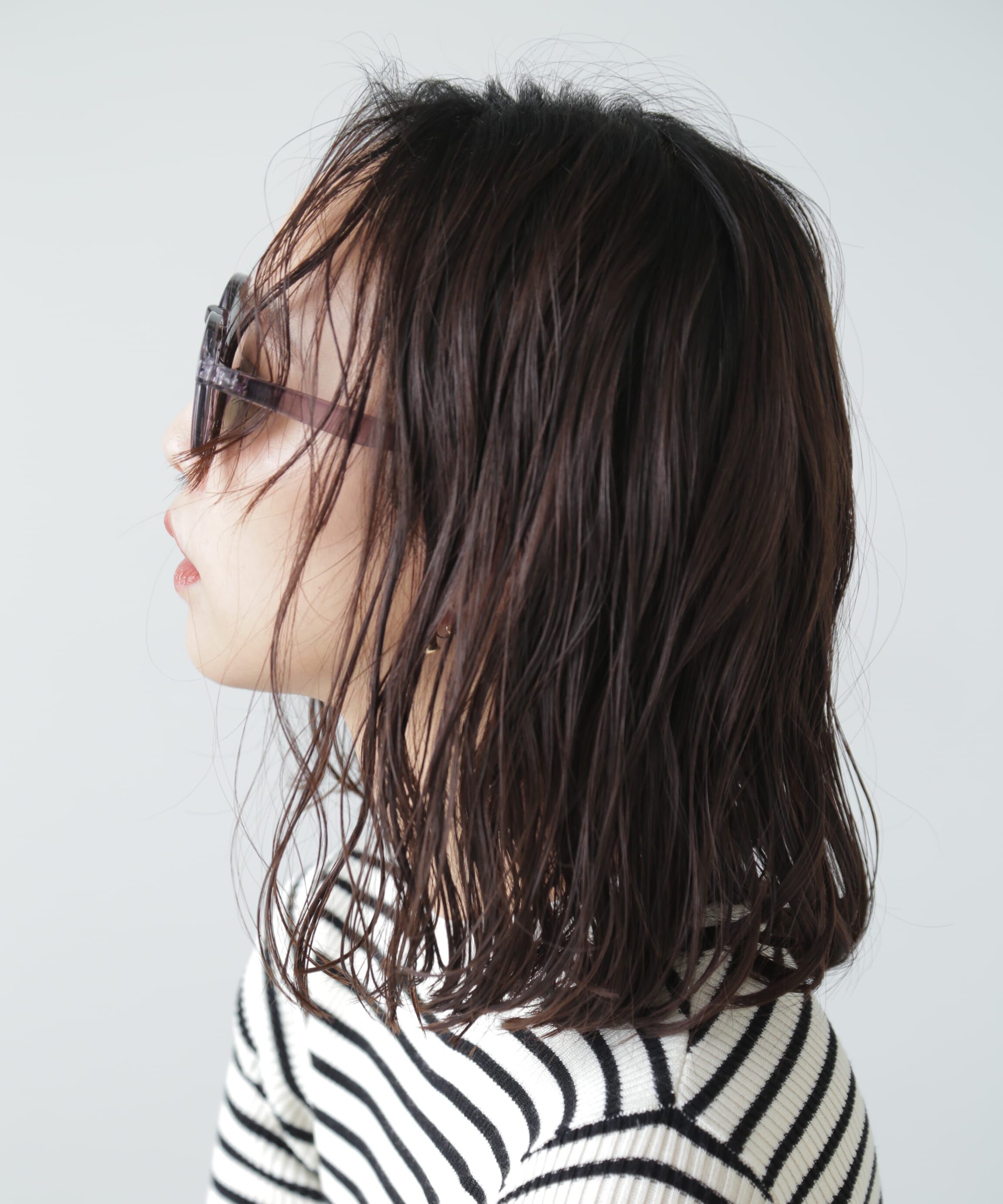  「クリアリムサングラス」|ハンカチ|