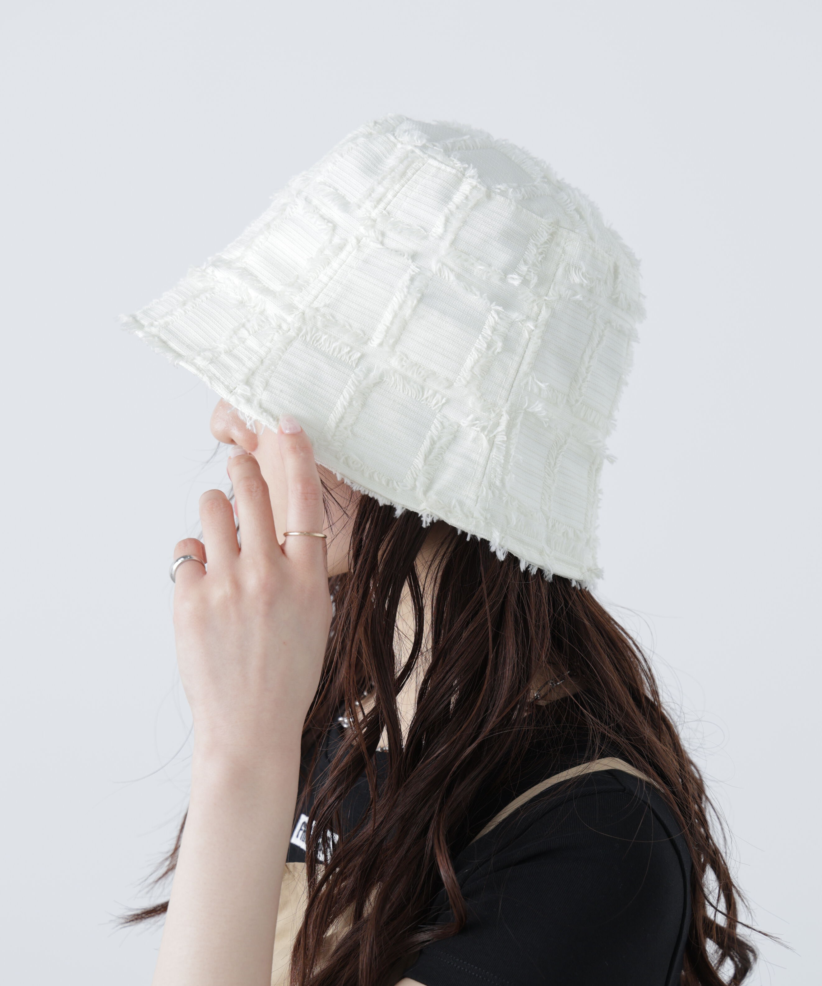  「スクエアフリンジハット」|ソックス|