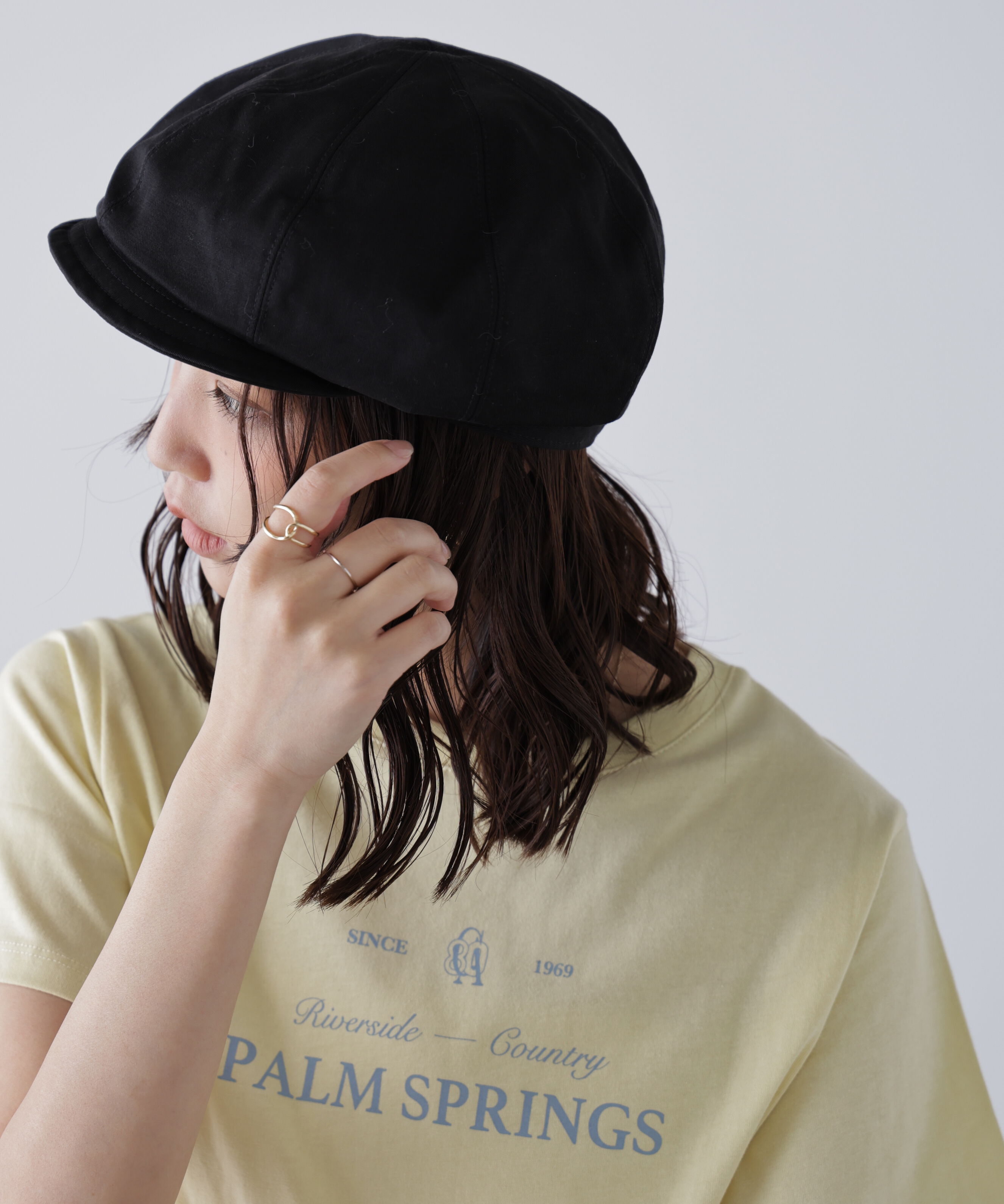  「シンプルキャスケット」|ソックス|