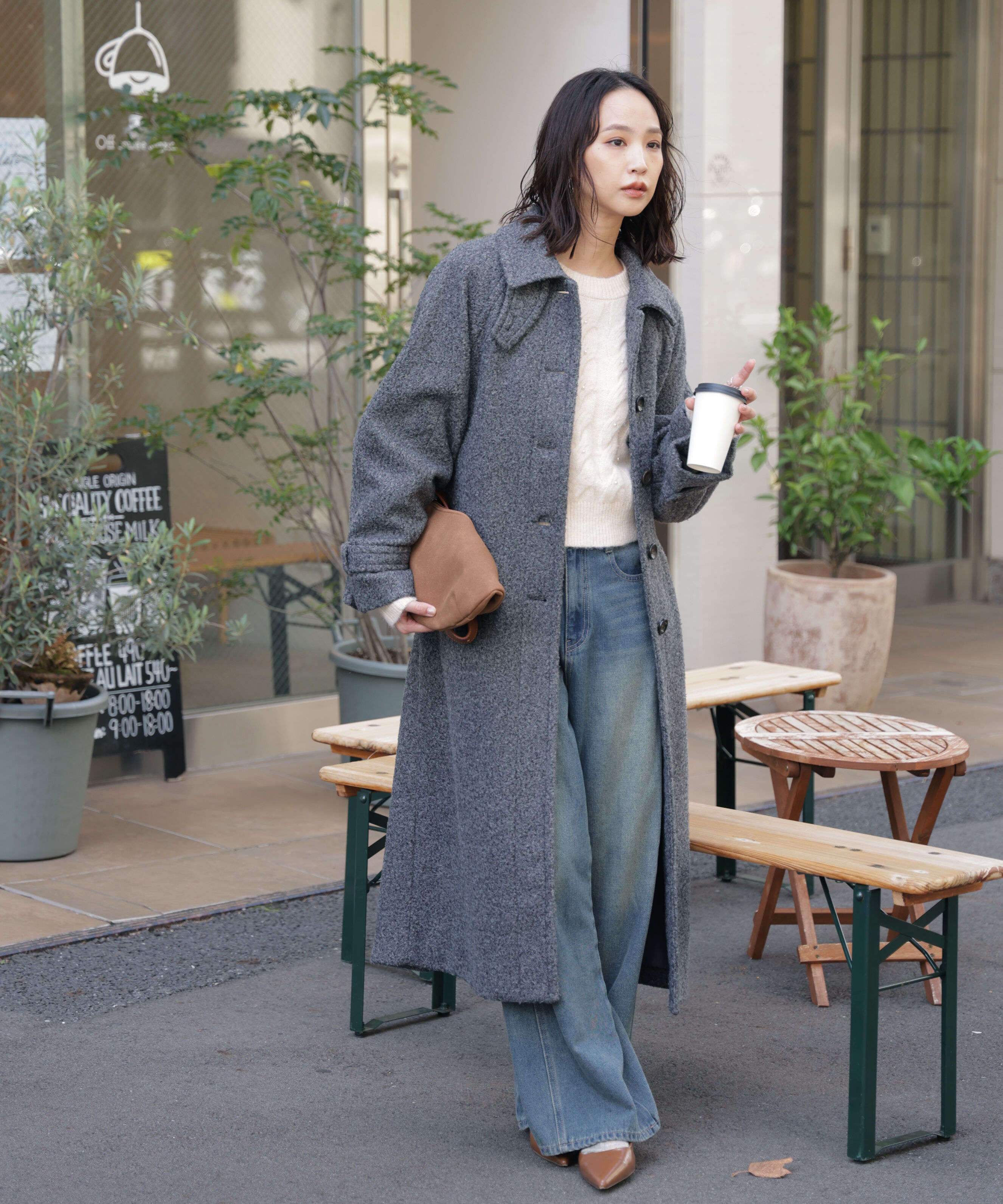  「2wayステンカラーロングコート」|その他|