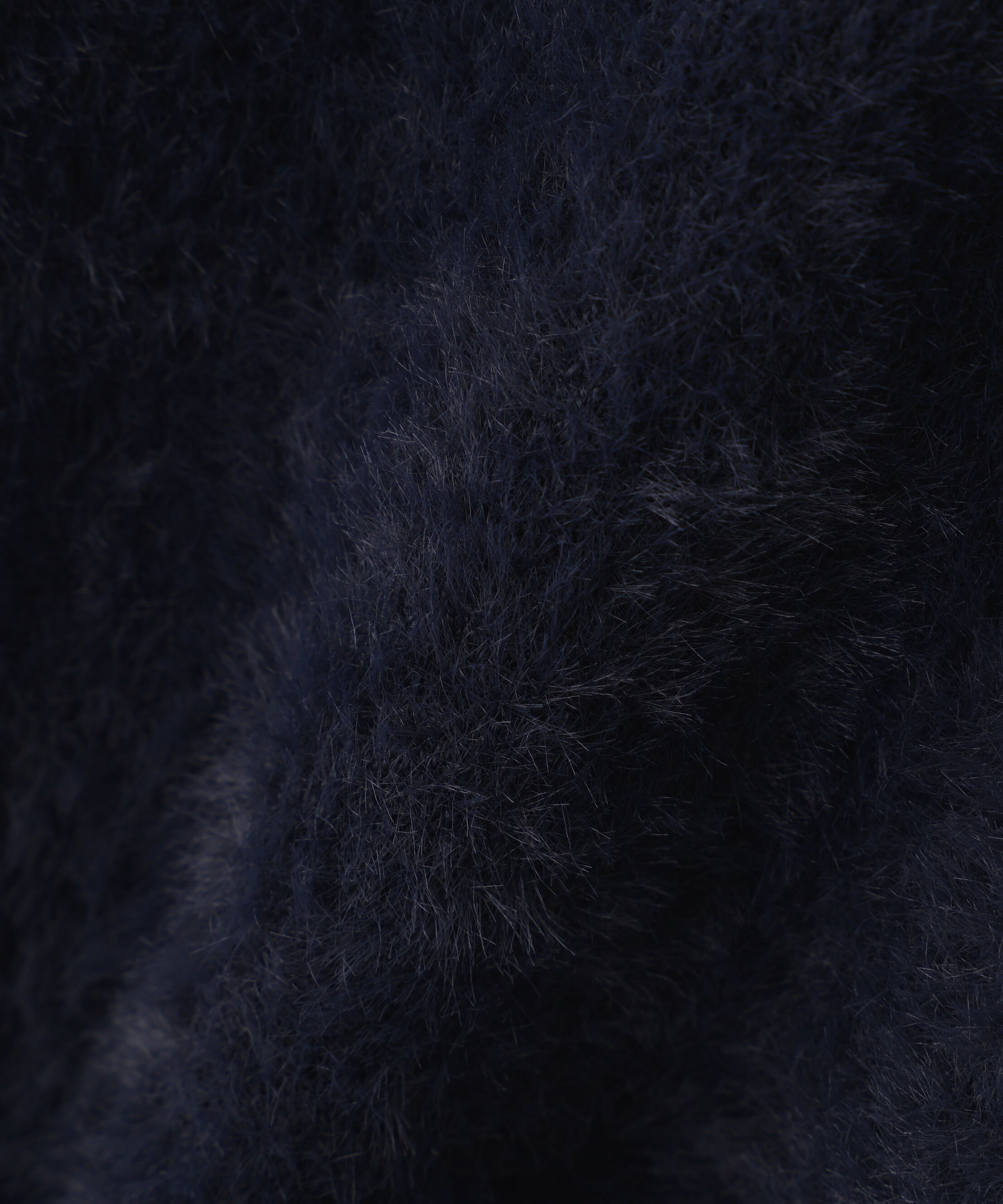  「前後2wayショートシャギー短丈ニット」|ニット・セーター|