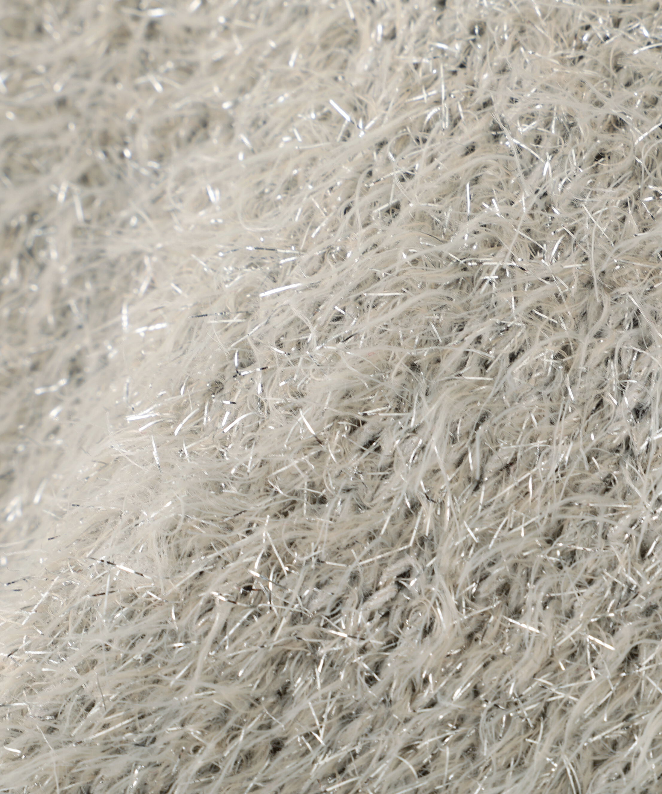  「ラメフェザープルオーバーニット」|ニット・セーター|