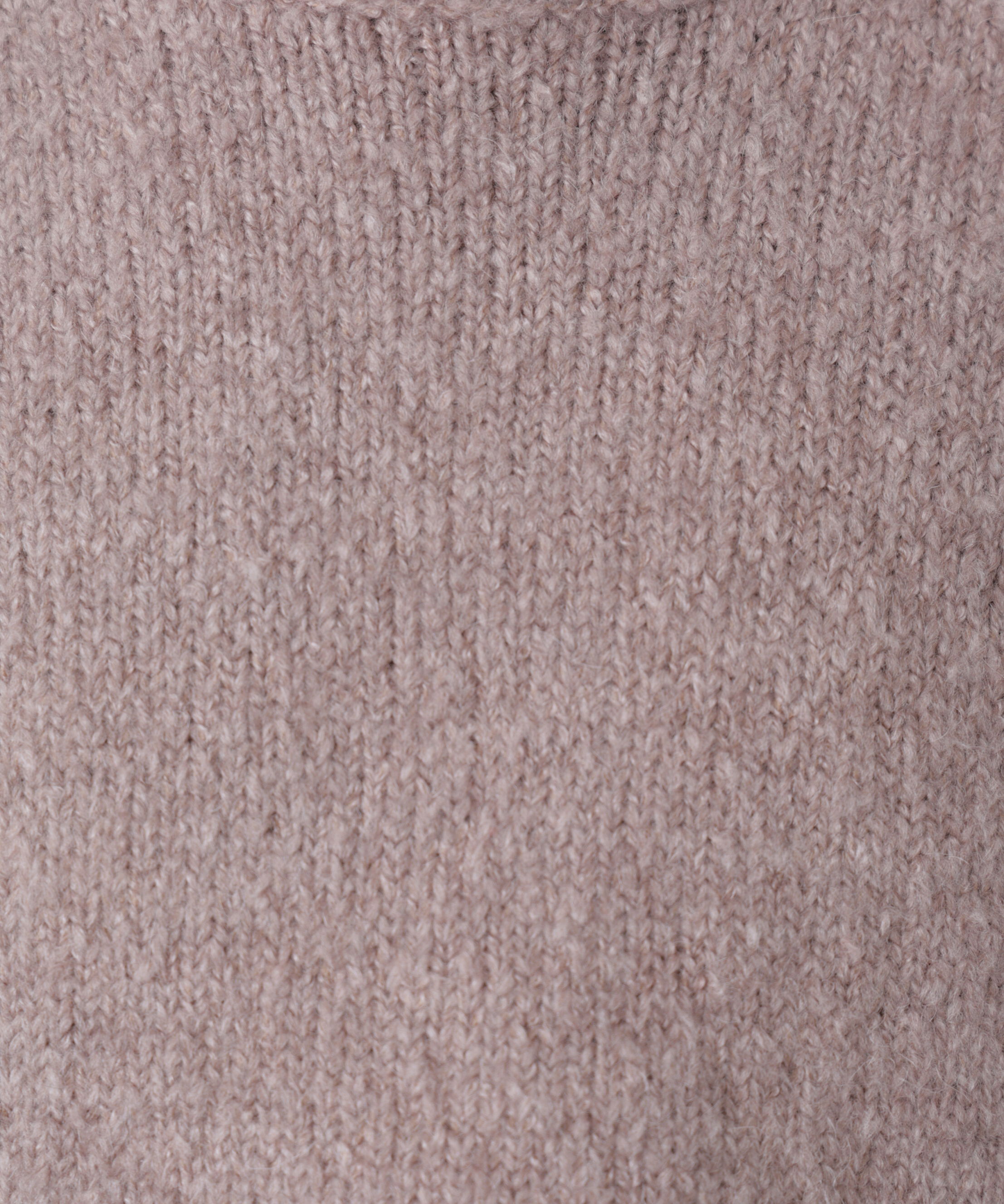  「アルパカ混布帛ドッキングバルーンニット」|ニット・セーター|