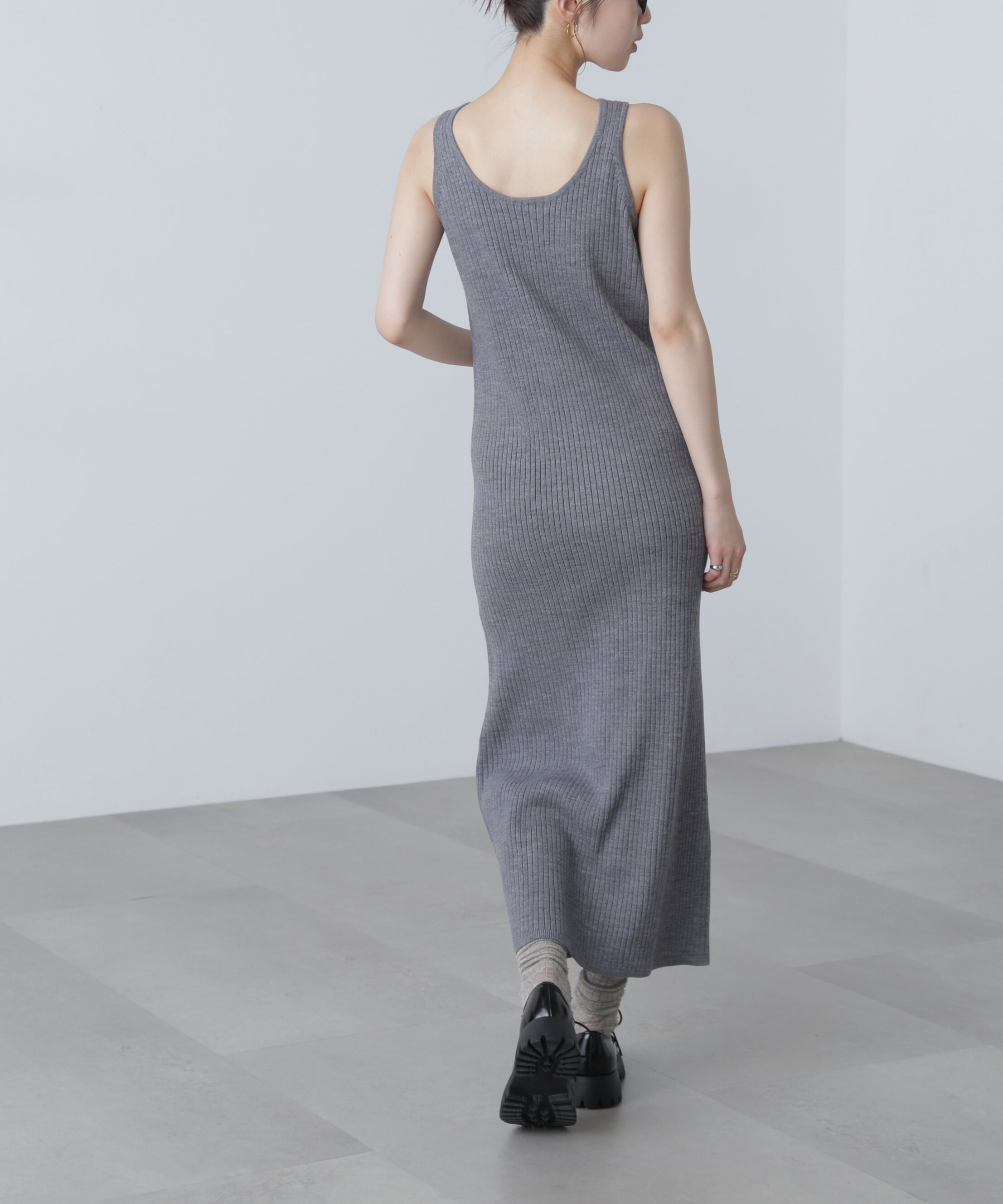  「ドロストリブニットセットアップ」|ワンピース|