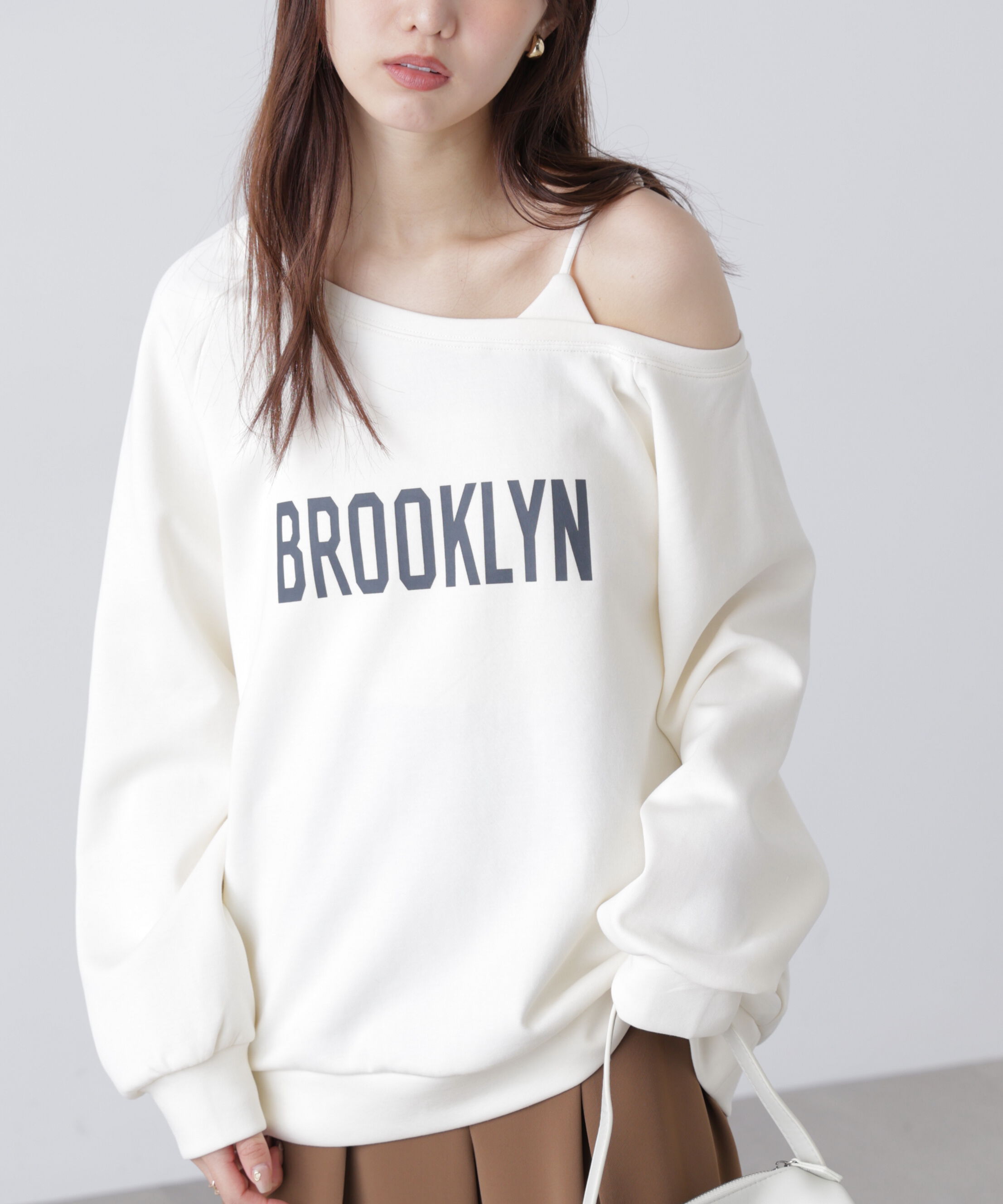  「ワンショルロゴプリントスウェット」|Tシャツ・カットソー|オフ