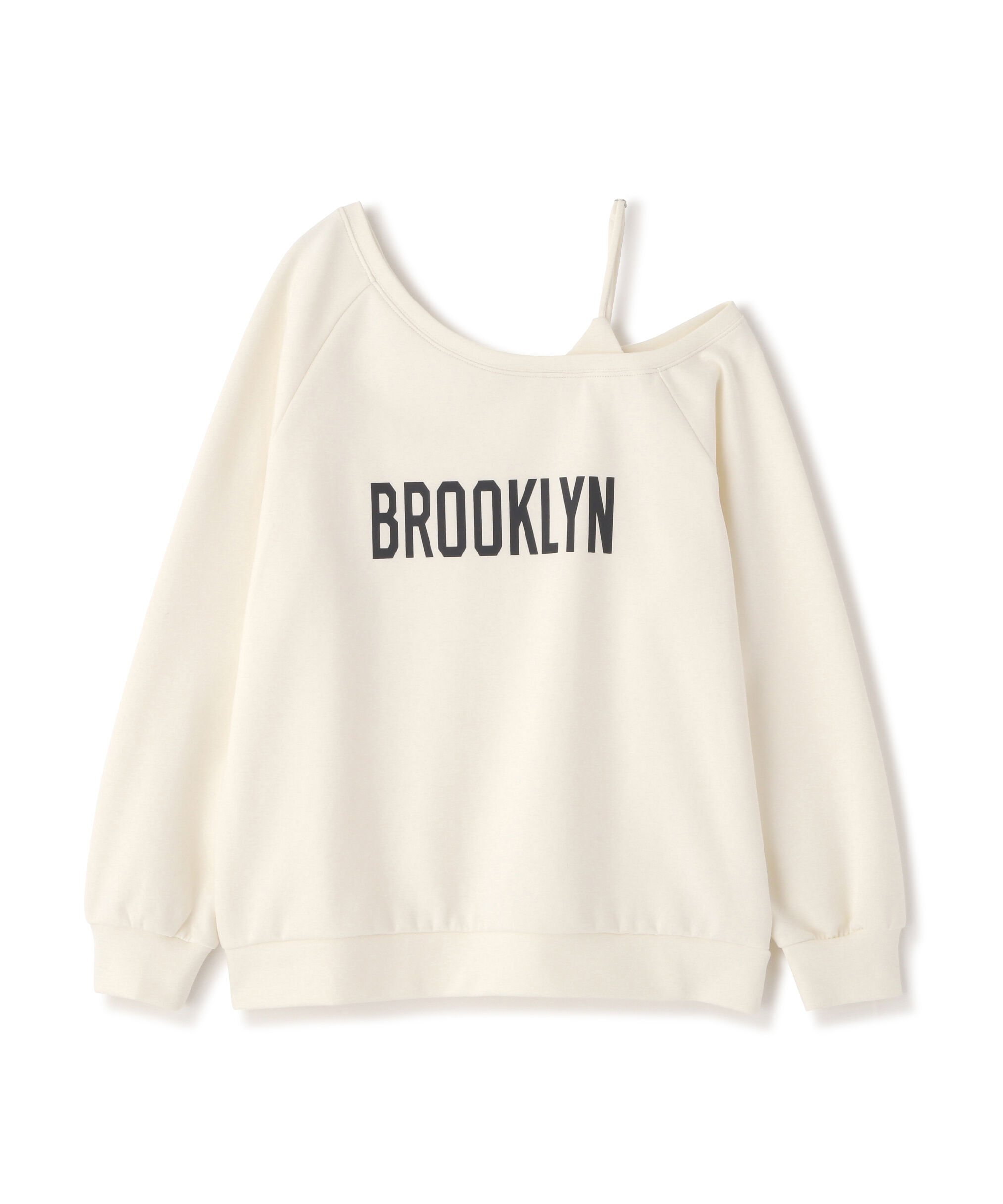  「ワンショルロゴプリントスウェット」|Tシャツ・カットソー|