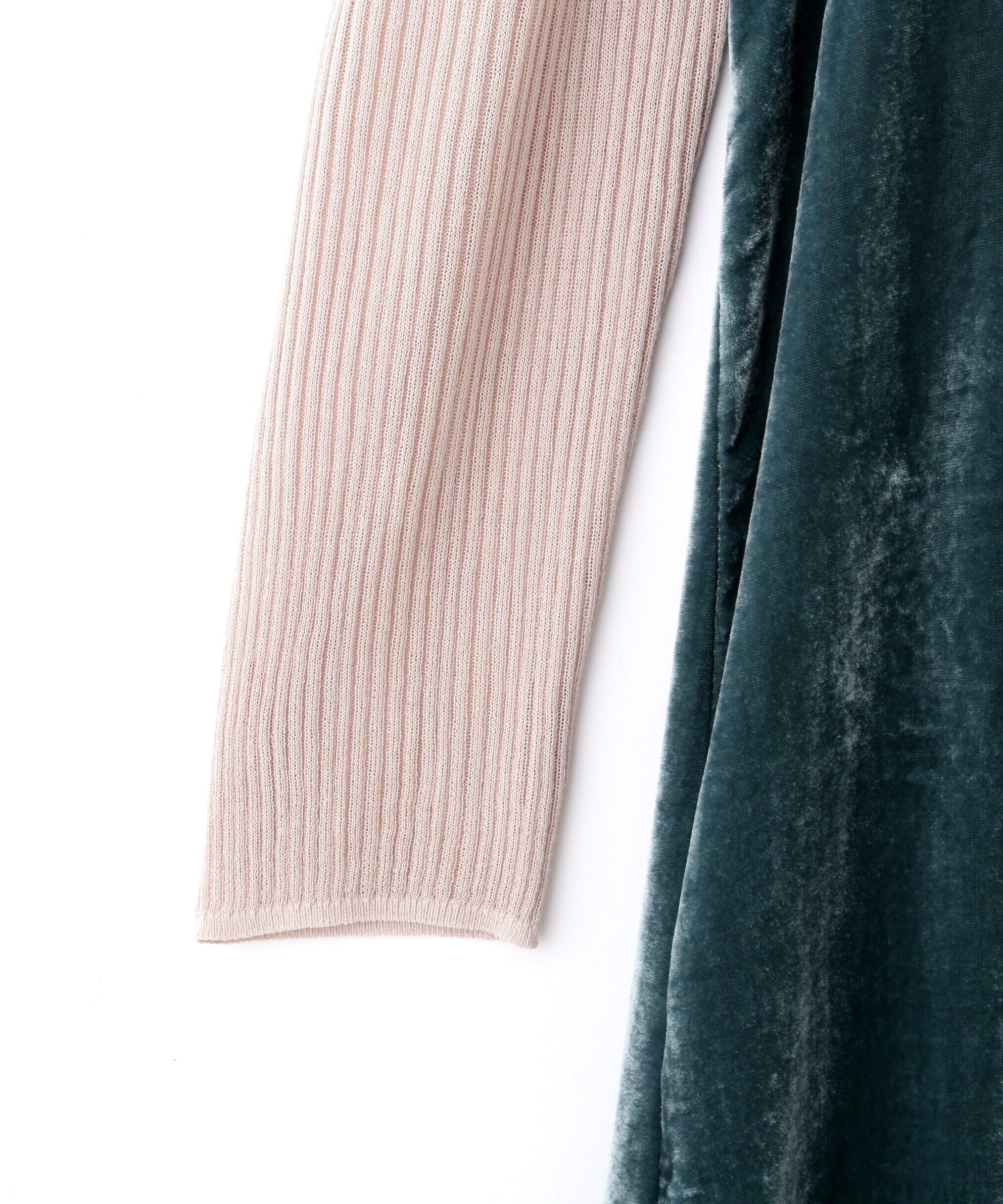  「シアートップスキャミワンピースセット」|ワンピース|