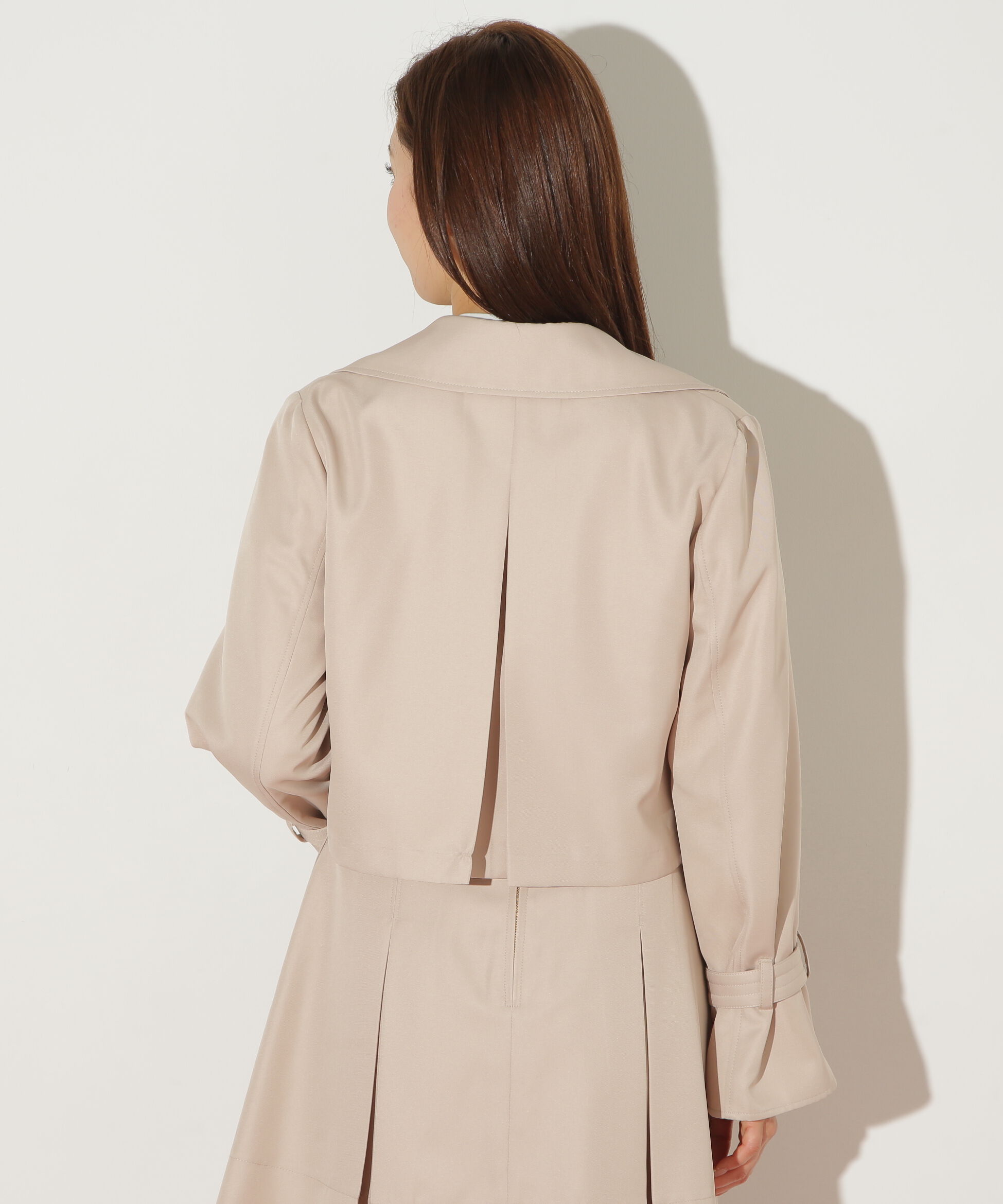  「ショート丈トレンチコート」|その他|