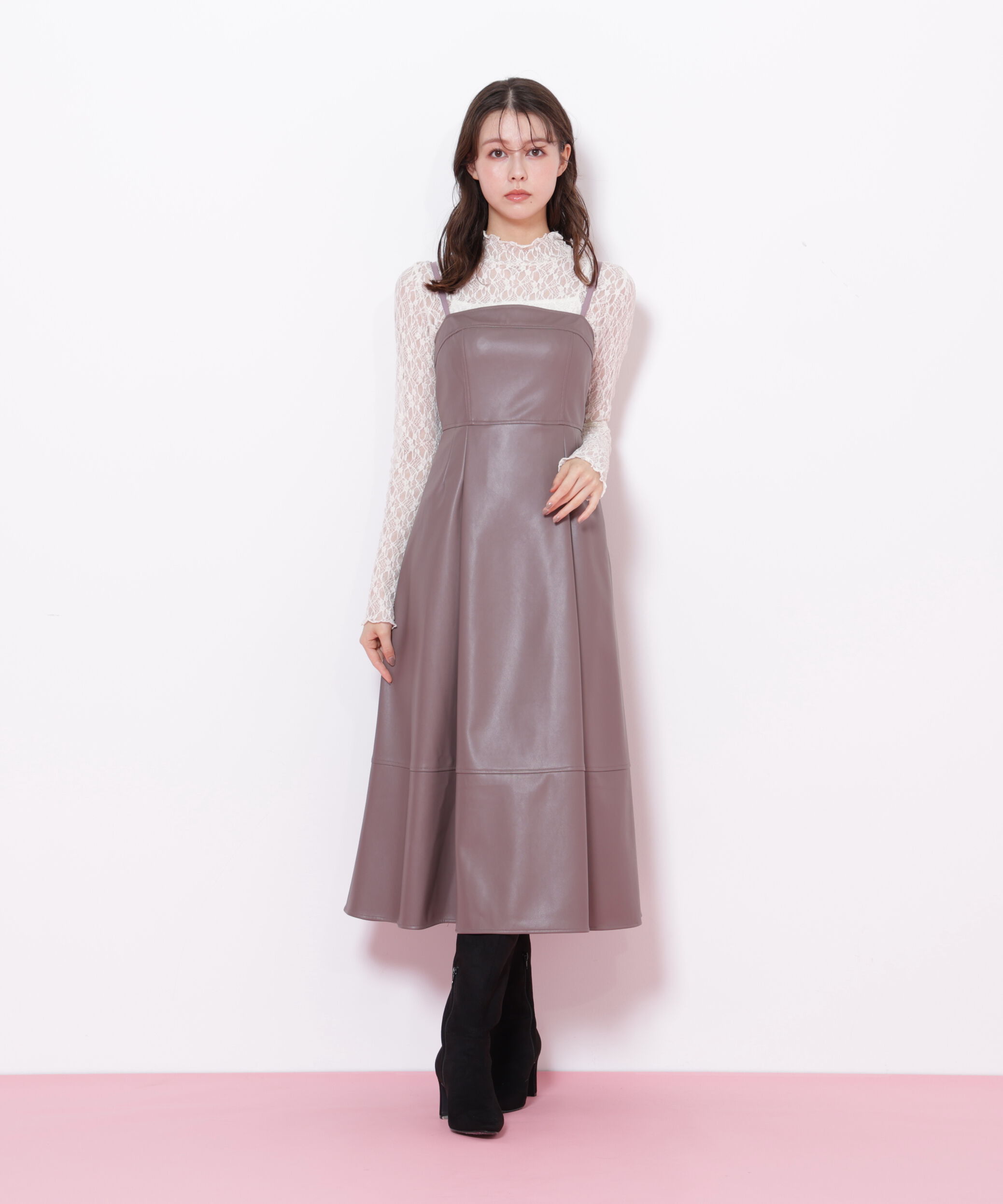  「バリエーションキャミワンピース」|ワンピース|