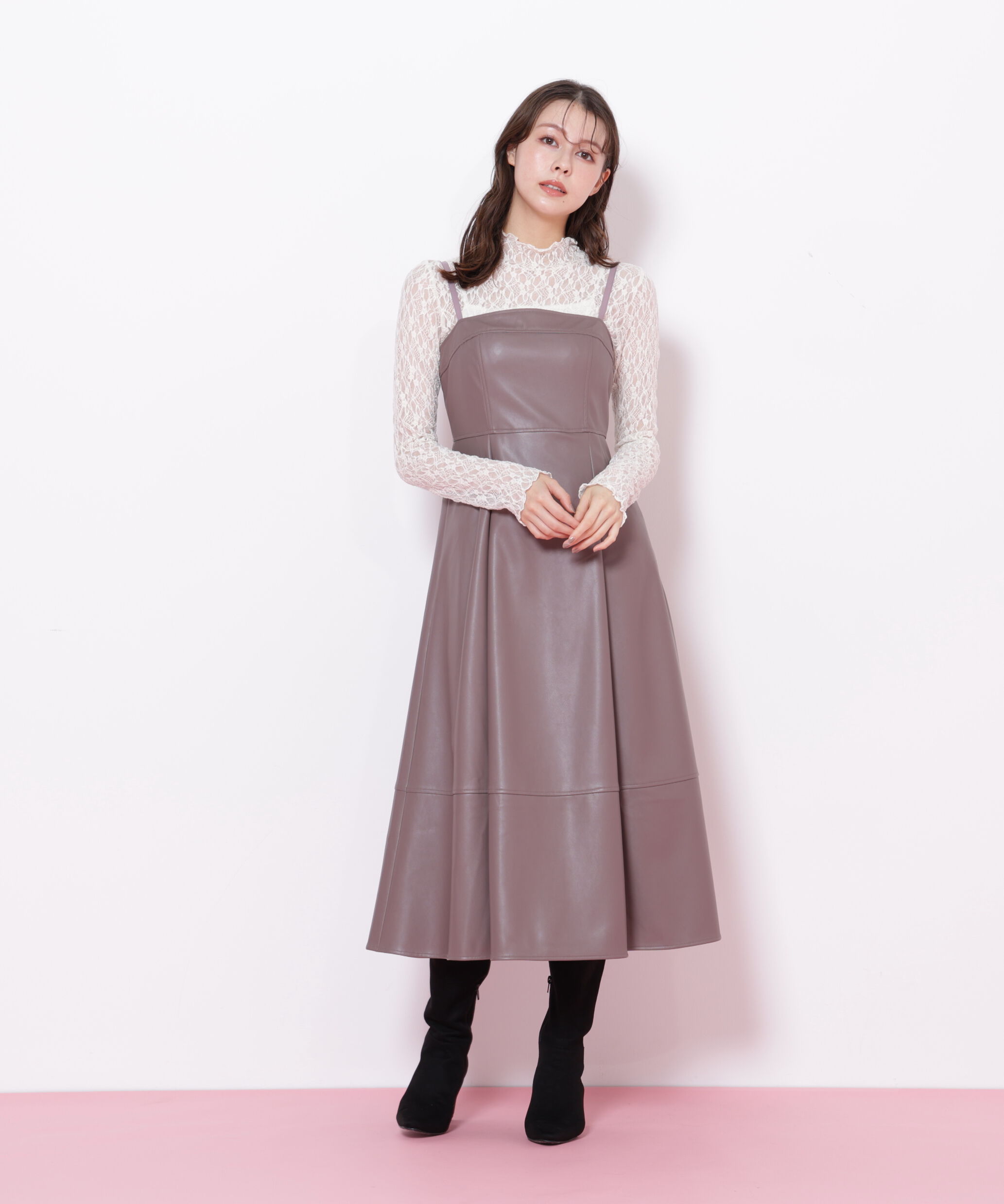  「バリエーションキャミワンピース」|ワンピース|