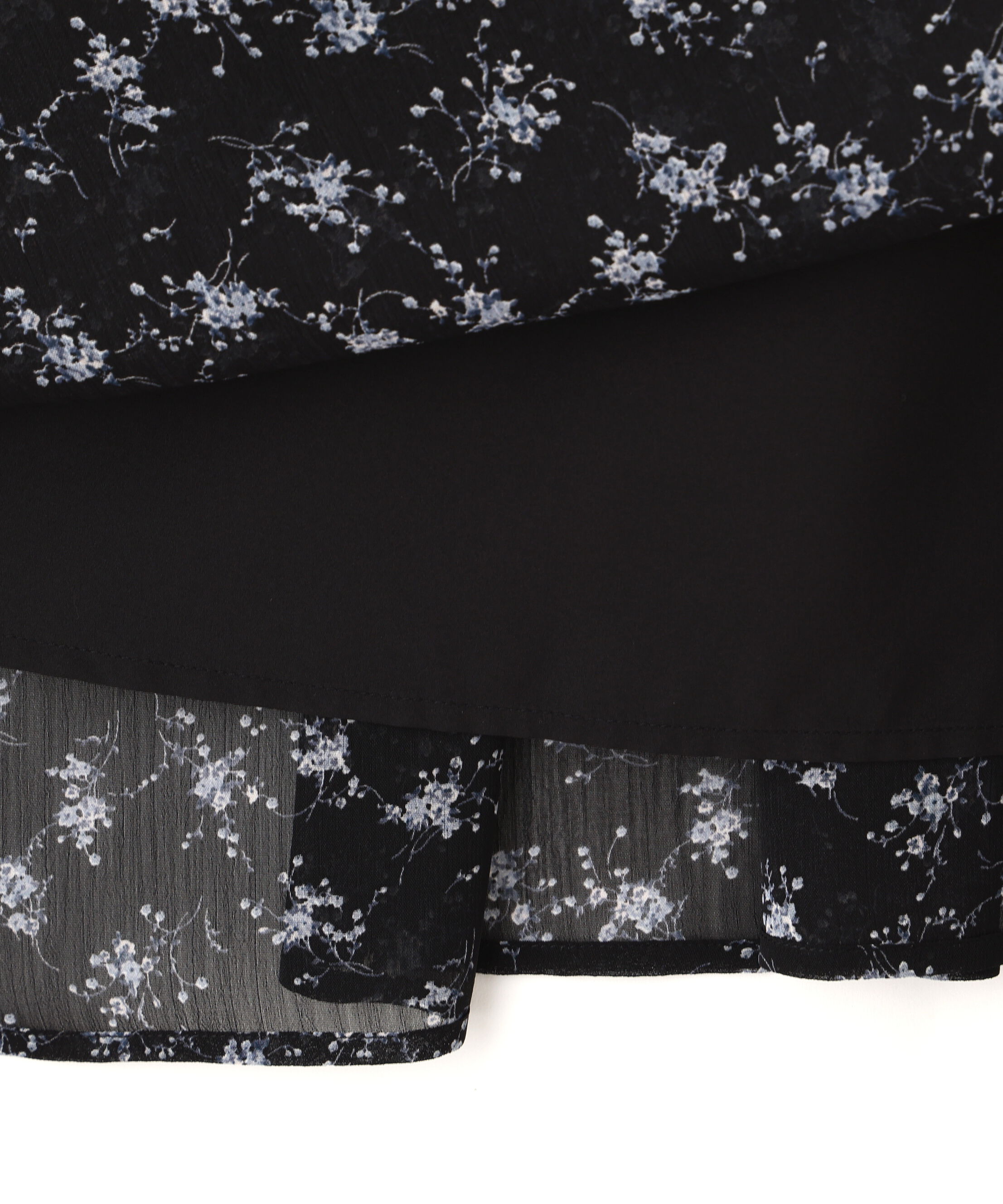  「小花柄ボウタイワンピース」|ワンピース|