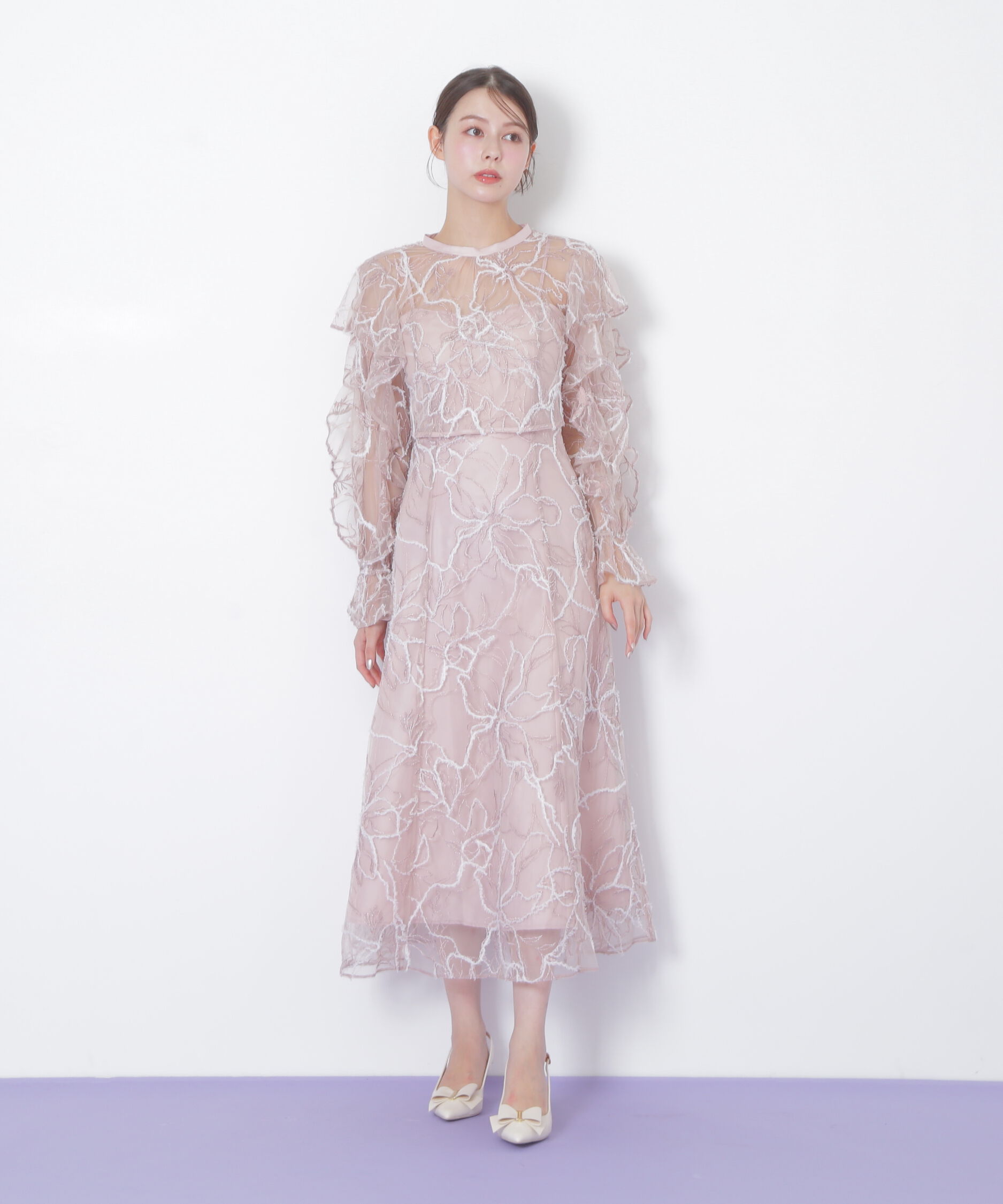  「フェザーレース2ピースワンピース」|ワンピース|