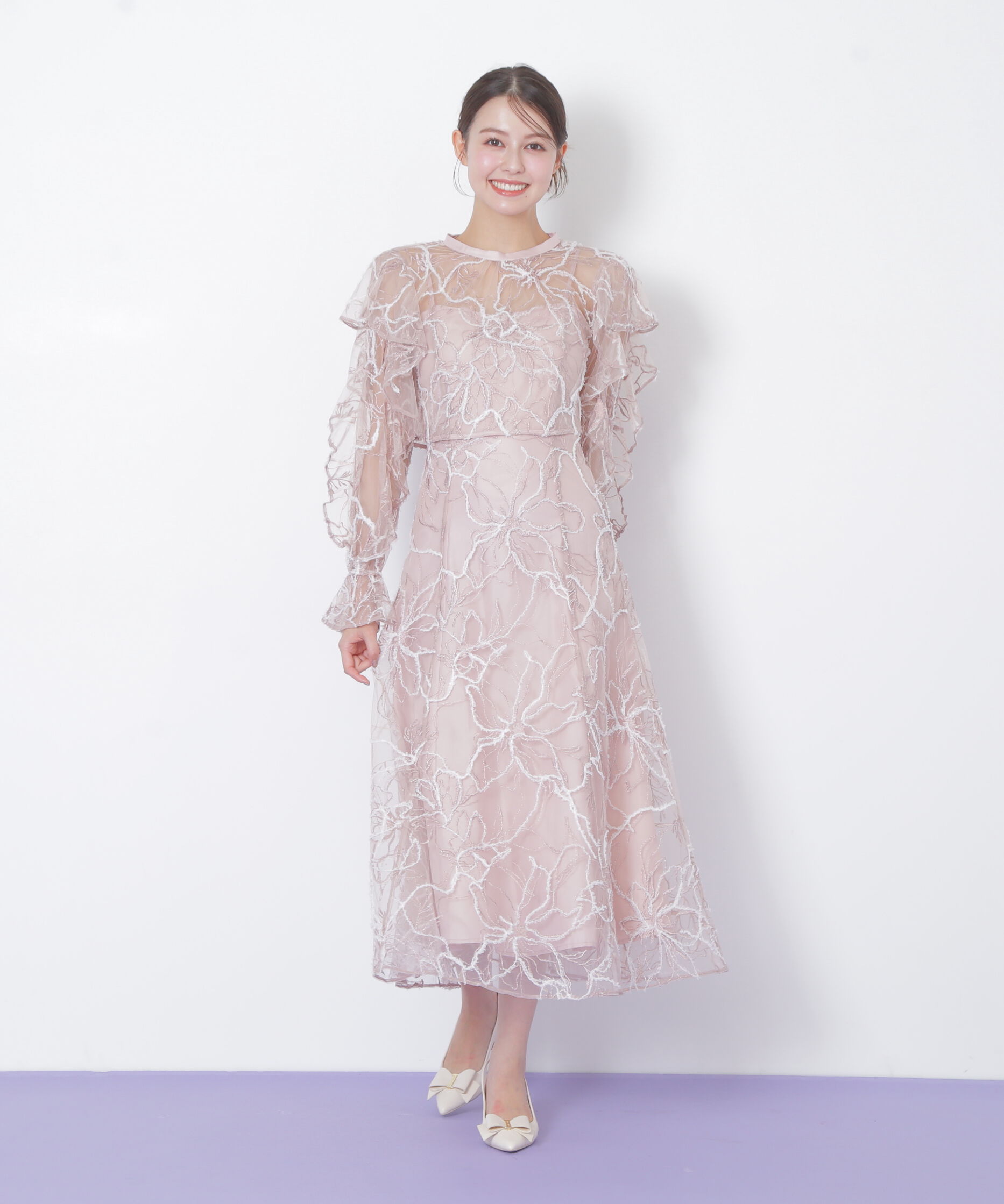  「フェザーレース2ピースワンピース」|ワンピース|