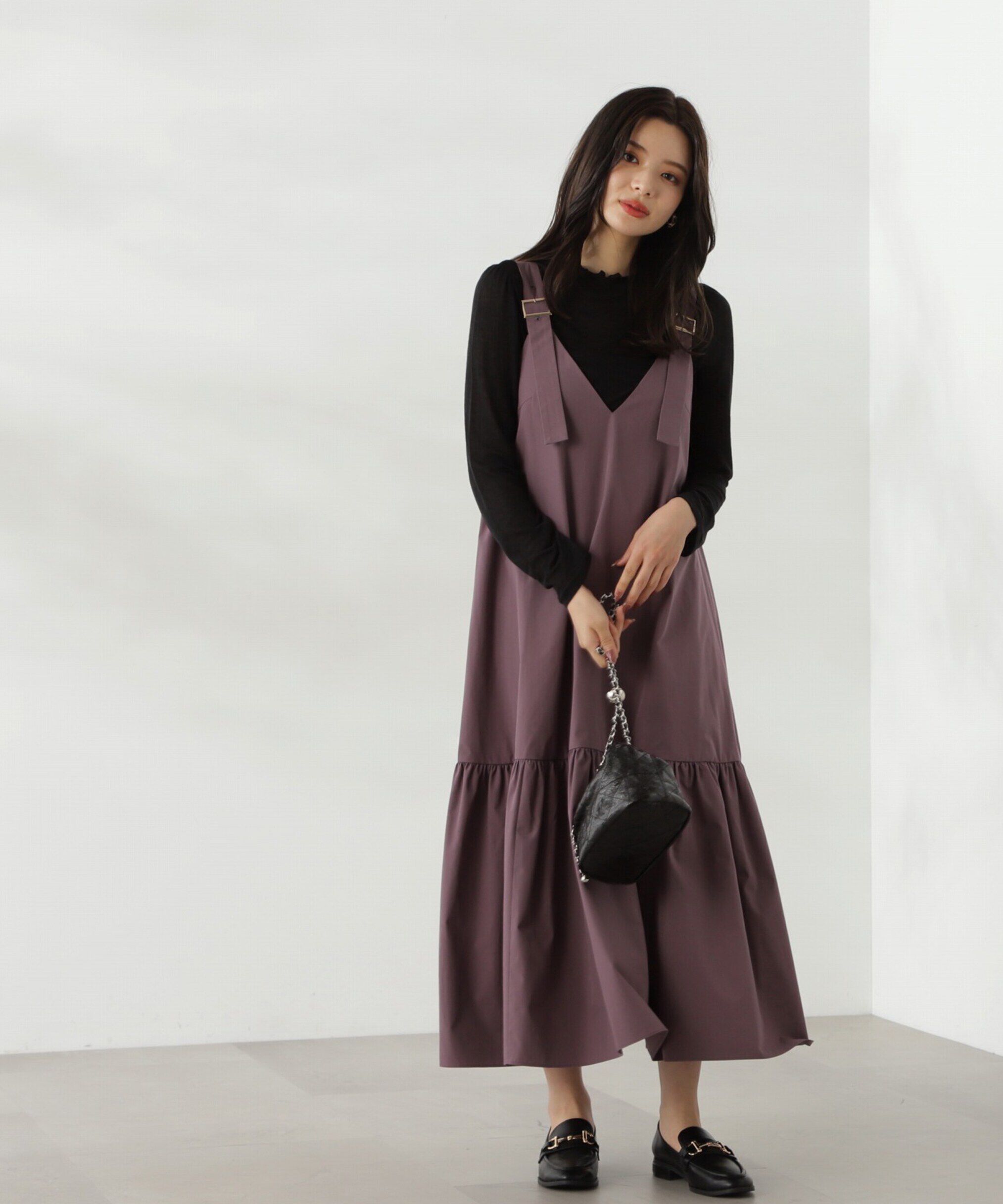 PROPORTION BODY DRESSING「ティアードジャンスカ24AW」|ワンピース|