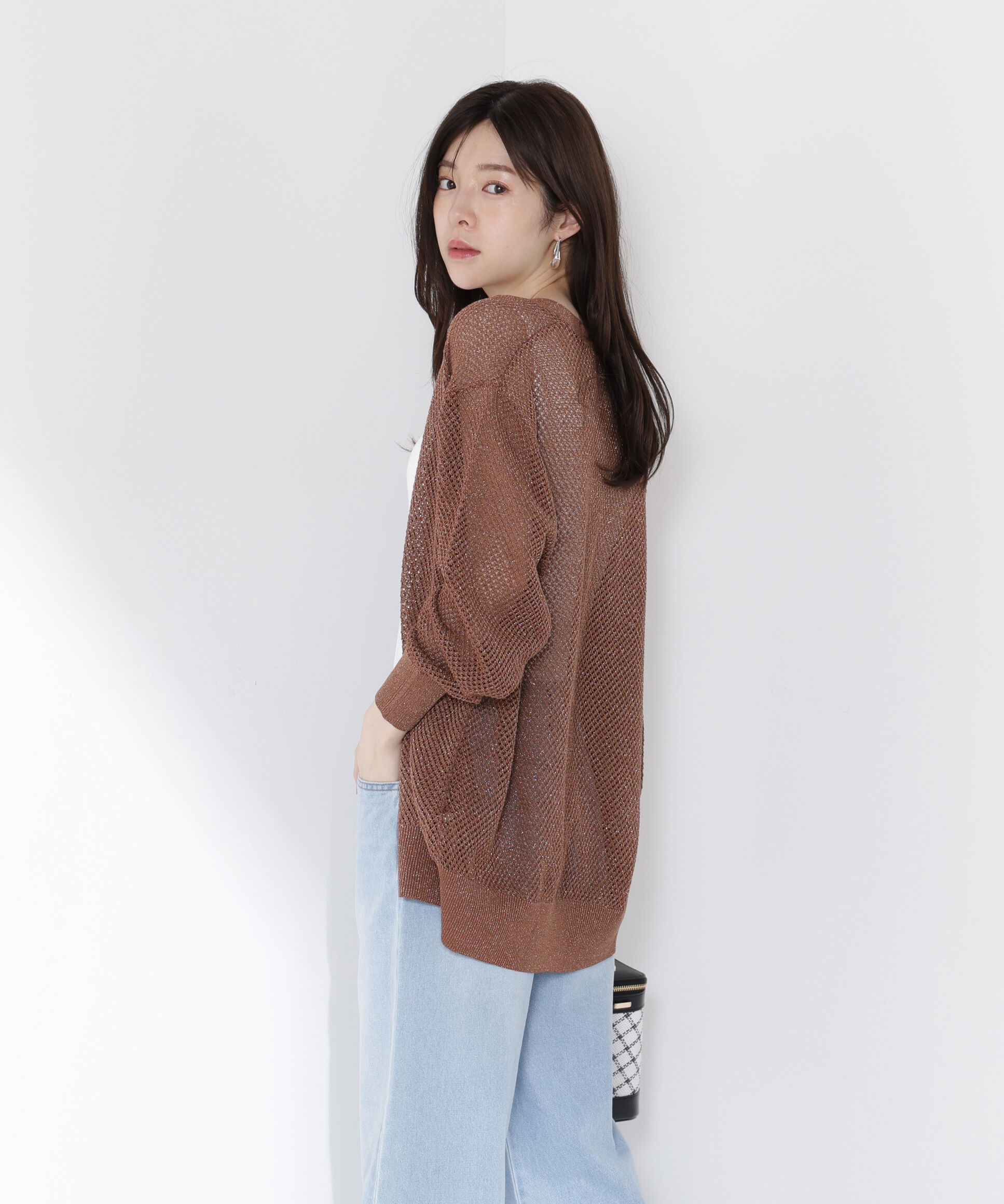 PROPORTION BODY DRESSING「《EDIT COLOGNE》ルーズカーディガン」|カーディガン|