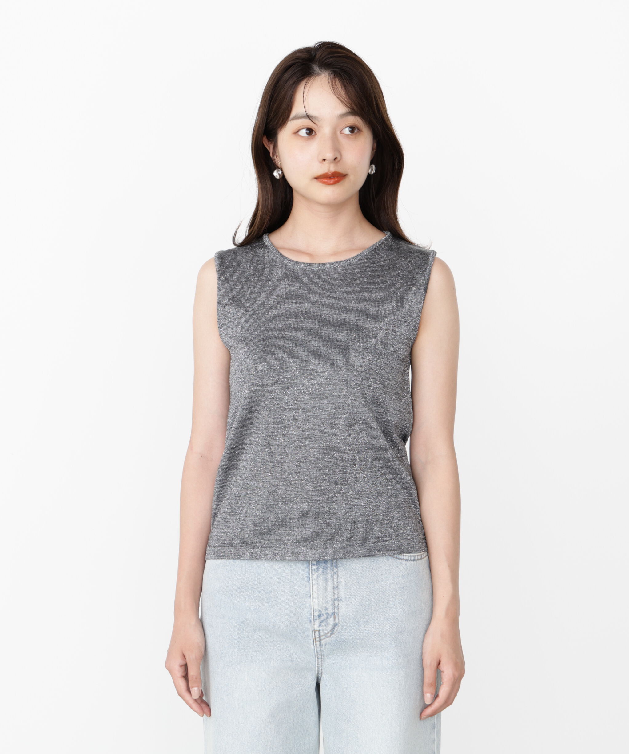 PROPORTION BODY DRESSING「シアーリブニットアンサンブル」|ニット・セーター|