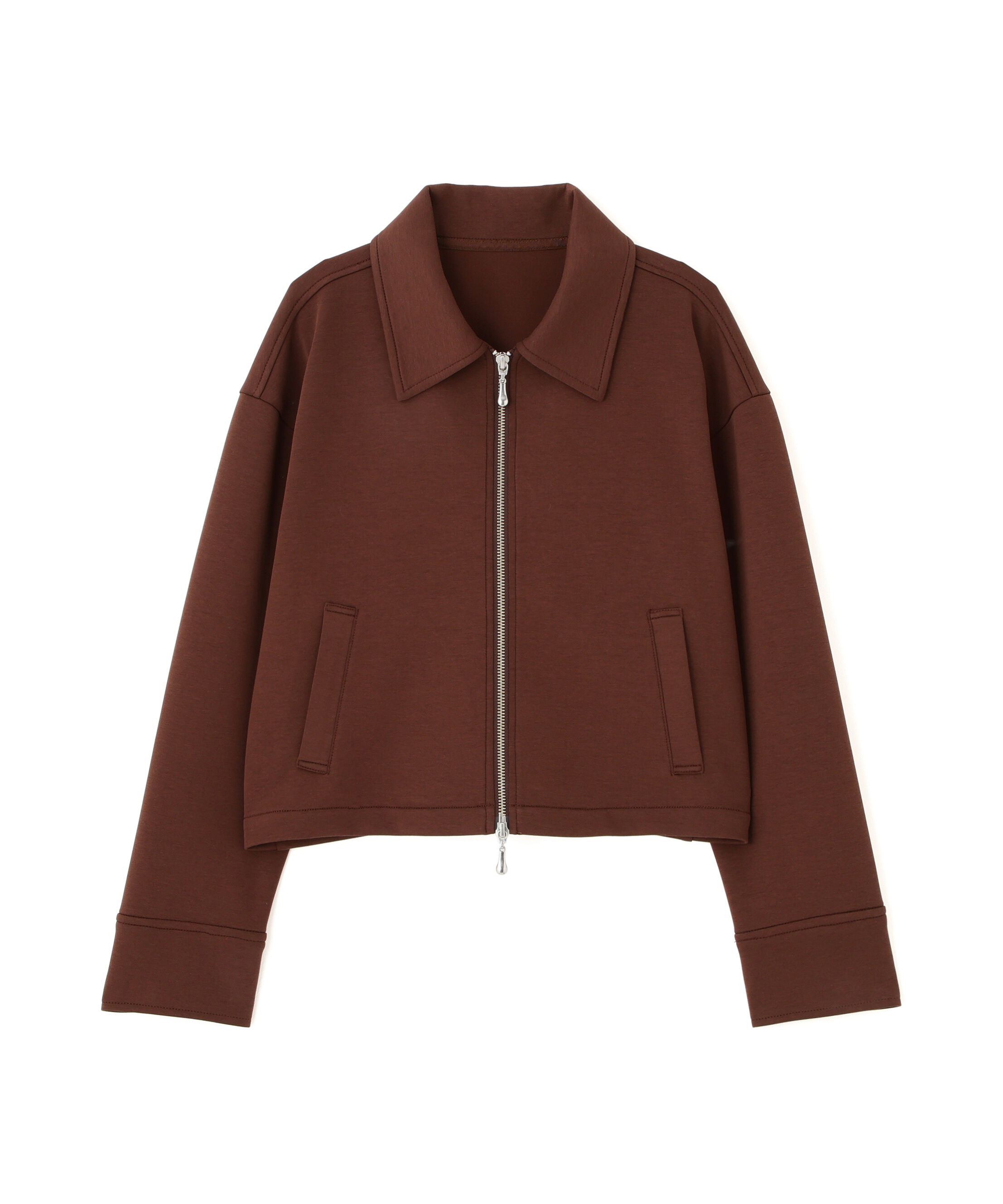 PROPORTION BODY DRESSING「襟付きジップカットジャケット 25AW」|ブルゾン・スタジャン|