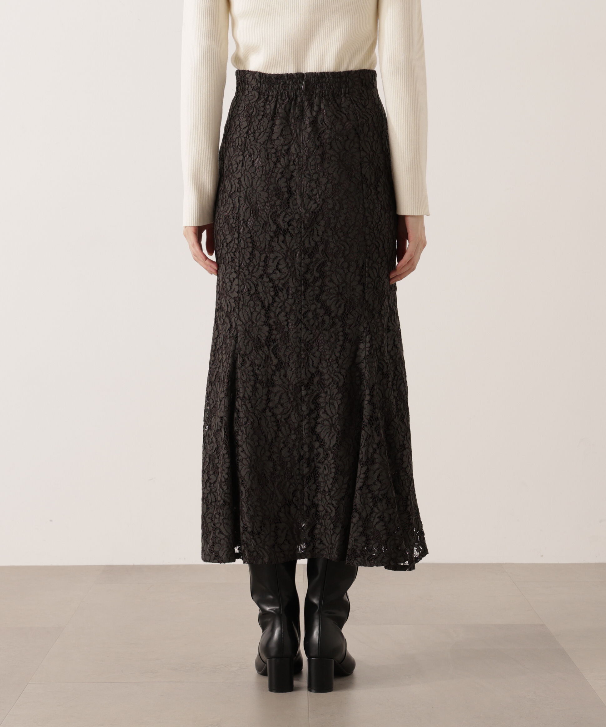 PROPORTION BODY DRESSING「レースマーメイドスカート 25AW」|スカート|