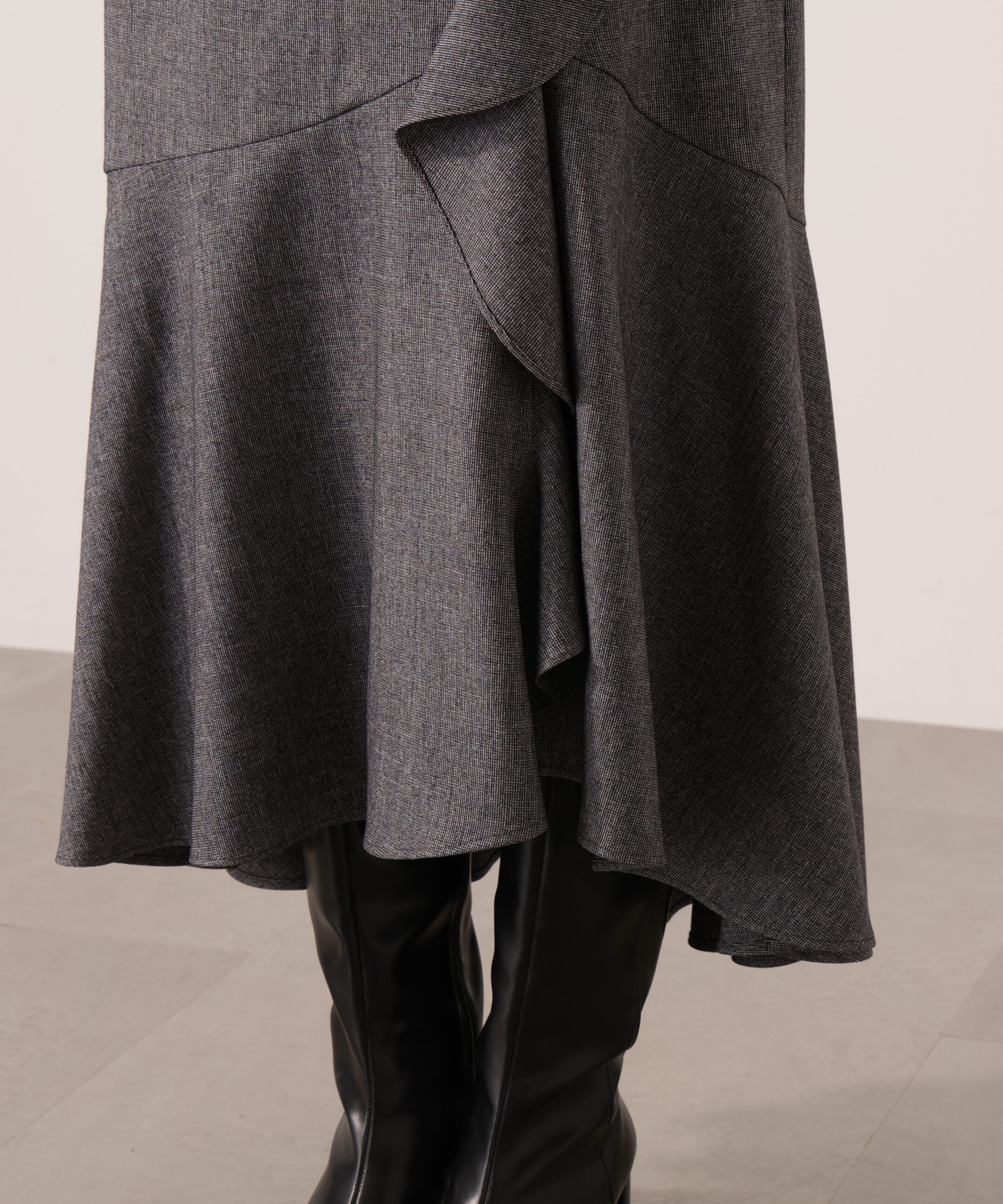 PROPORTION BODY DRESSING「ラッフルディテールスカート　25AW」|スカート|