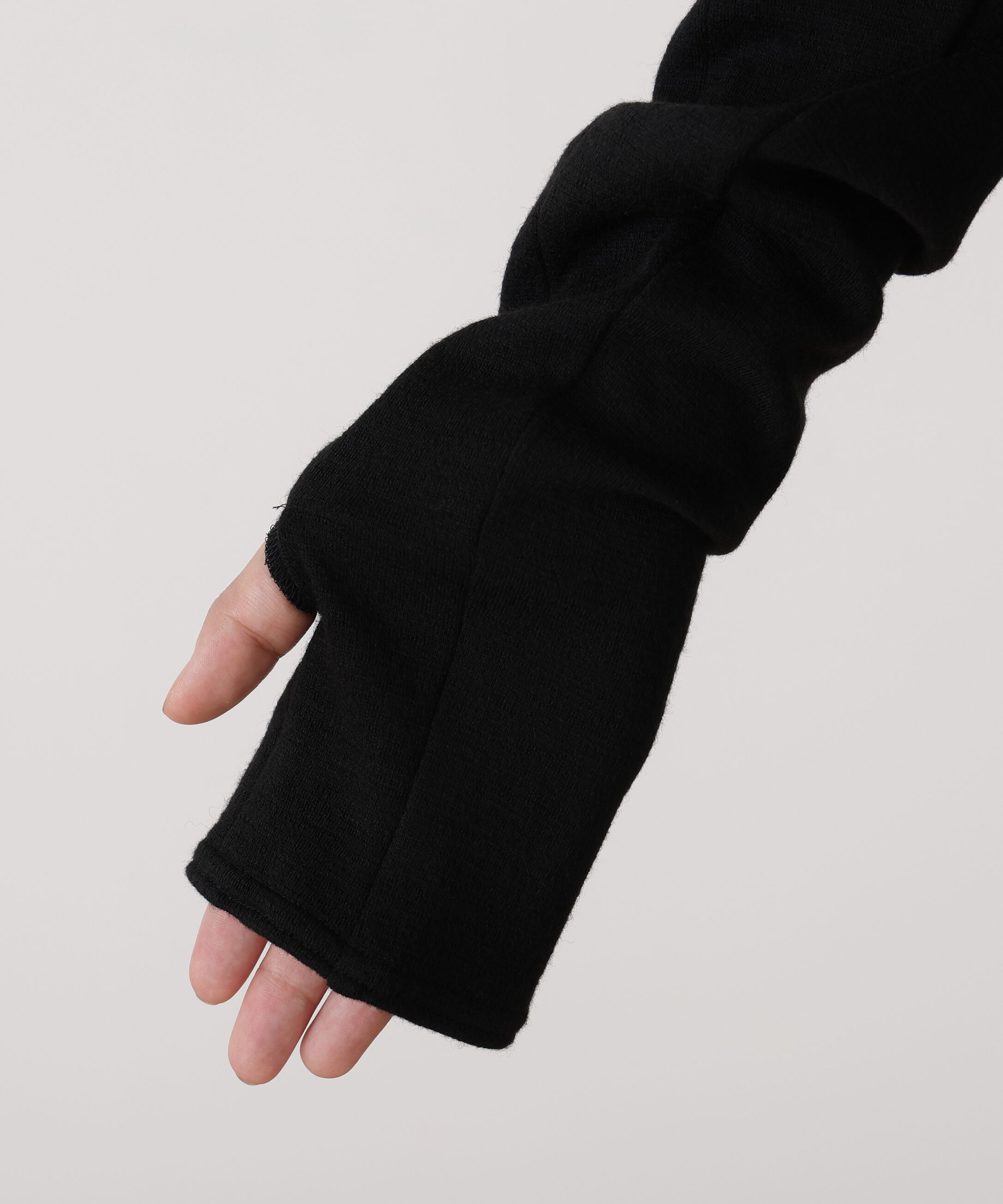  「◆ウールジャージタックドレープロングワンピース」|ワンピース|