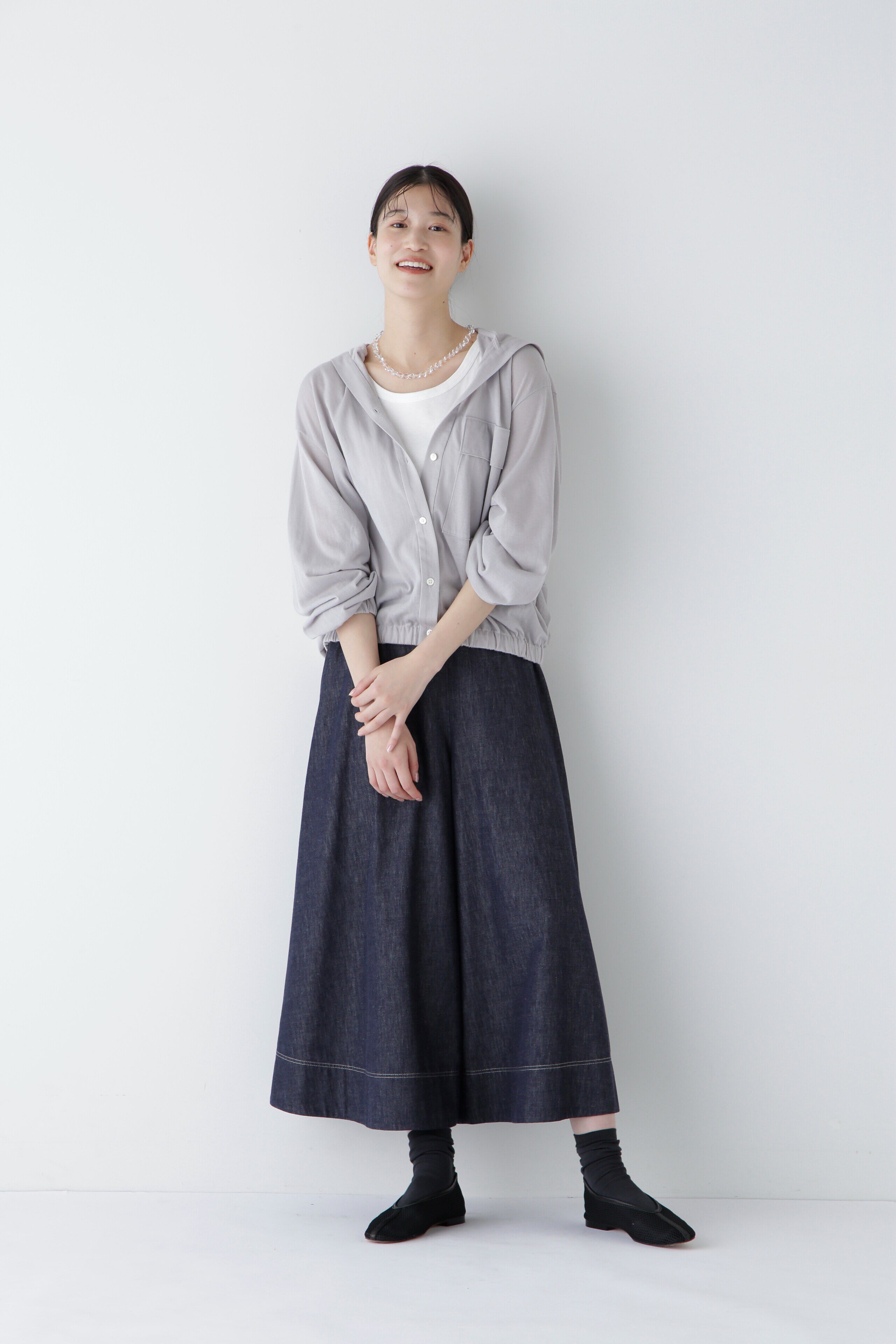  「◆ライトオンスデニムフレアースカーチョ」|スカート|