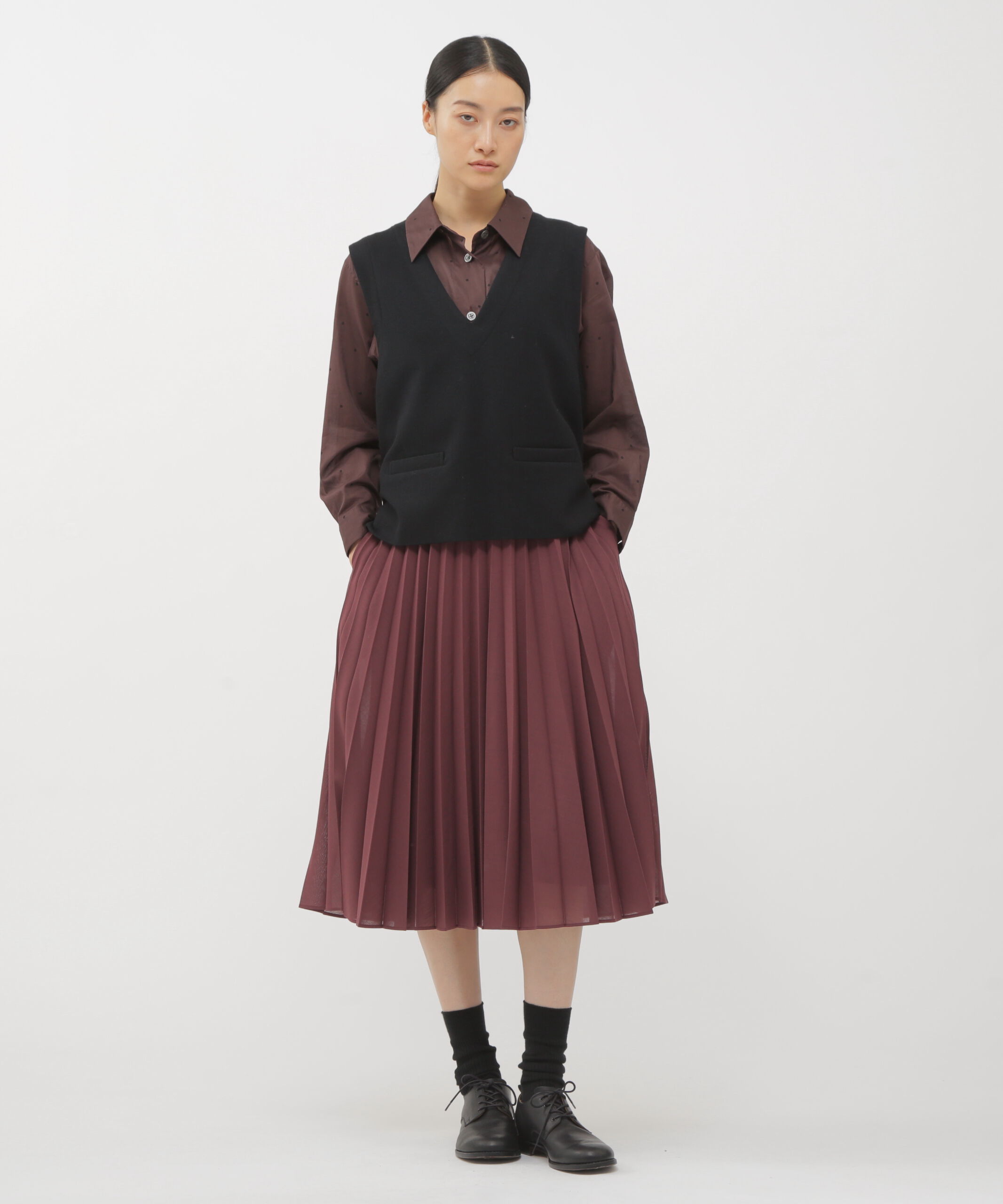  「MILLED WOOL TWILL SHIRT」|シャツ・ブラウス|