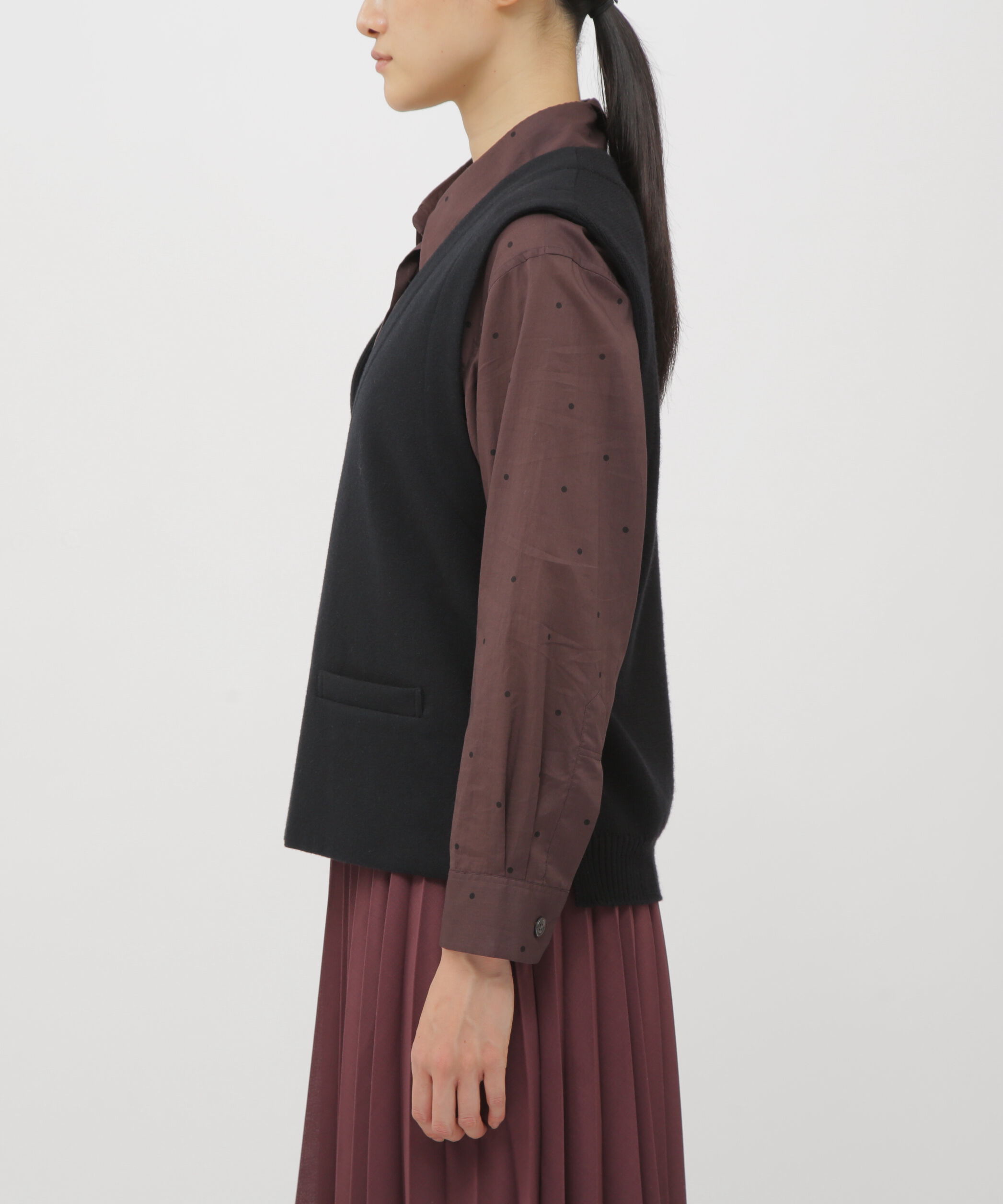  「MILLED WOOL TWILL SHIRT」|シャツ・ブラウス|