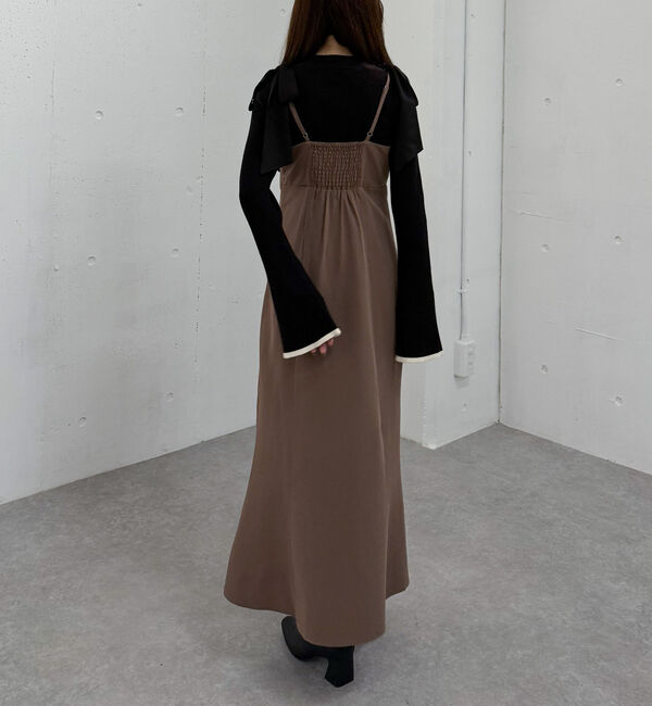 archives「２ｗａｙ肩リボンキャミワンピース」|ワンピース|