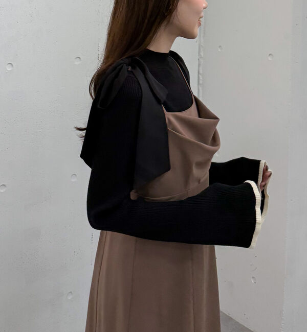 archives「２ｗａｙ肩リボンキャミワンピース」|ワンピース|