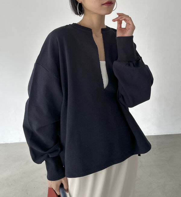 Doux archives「ＵＳコットンスキッパースウェット」|Tシャツ・カットソー|NAVY