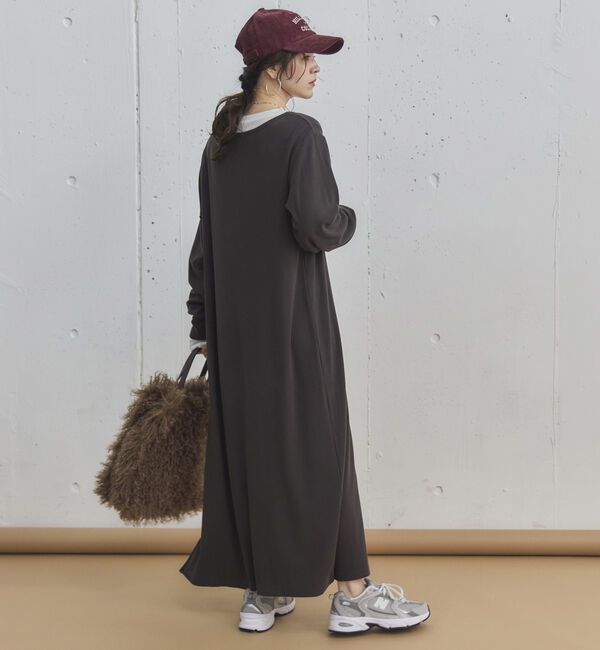 Doux archives「２ＷＡＹヘンリーネックリブワンピース」|ワンピース|