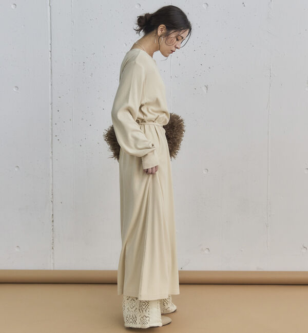 Doux archives「２ＷＡＹヘンリーネックリブワンピース」|ワンピース|