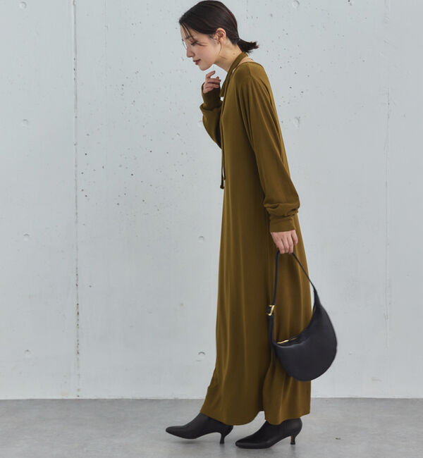 Doux archives「２ＷＡＹヘンリーネックリブワンピース」|ワンピース|