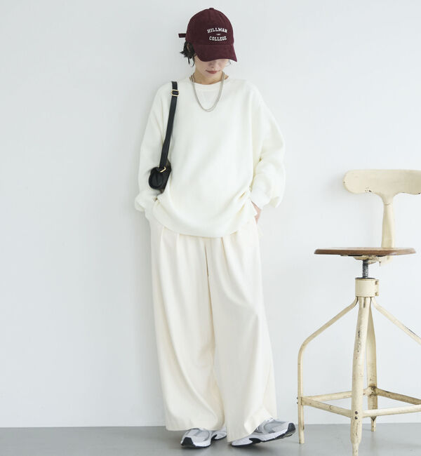 Doux archives「スウェットライクニットプルオーバー」|ニット・セーター|