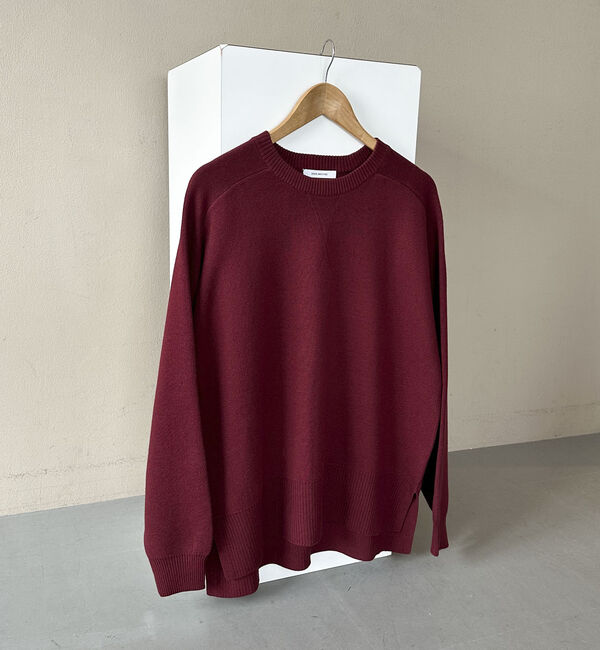 Doux archives「スウェットライクニットプルオーバー」|ニット・セーター|WINE