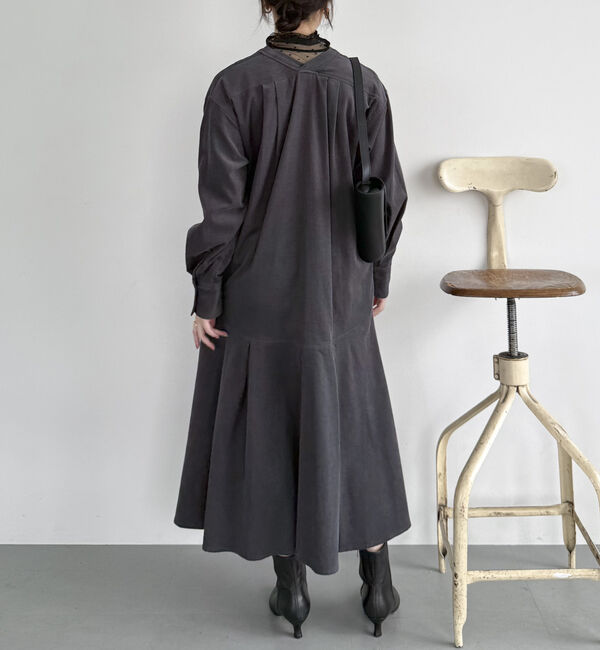 Doux archives「コーデュロイカラーレスワンピース」|ワンピース|