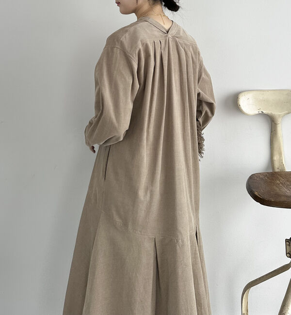 Doux archives「コーデュロイカラーレスワンピース」|ワンピース|