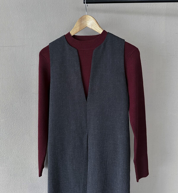 Doux archives「ニットＳＥＴジャンスカ」|ワンピース|