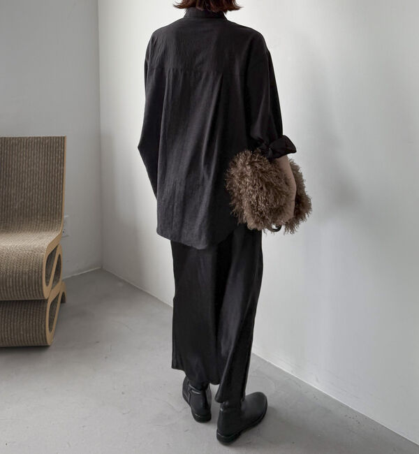 Doux archives「ヴィンテージサテン２ＷＡＹシャツ」|シャツ・ブラウス|