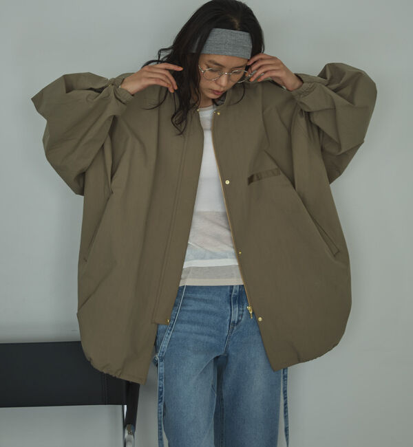 Doux archives「オーバーミドルモッズコート」|ミリタリー・モッズコート|KHAKI