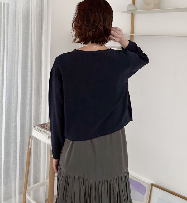 Doux archives「ニットＳＥＴティアードキャミワンピース」|ワンピース|