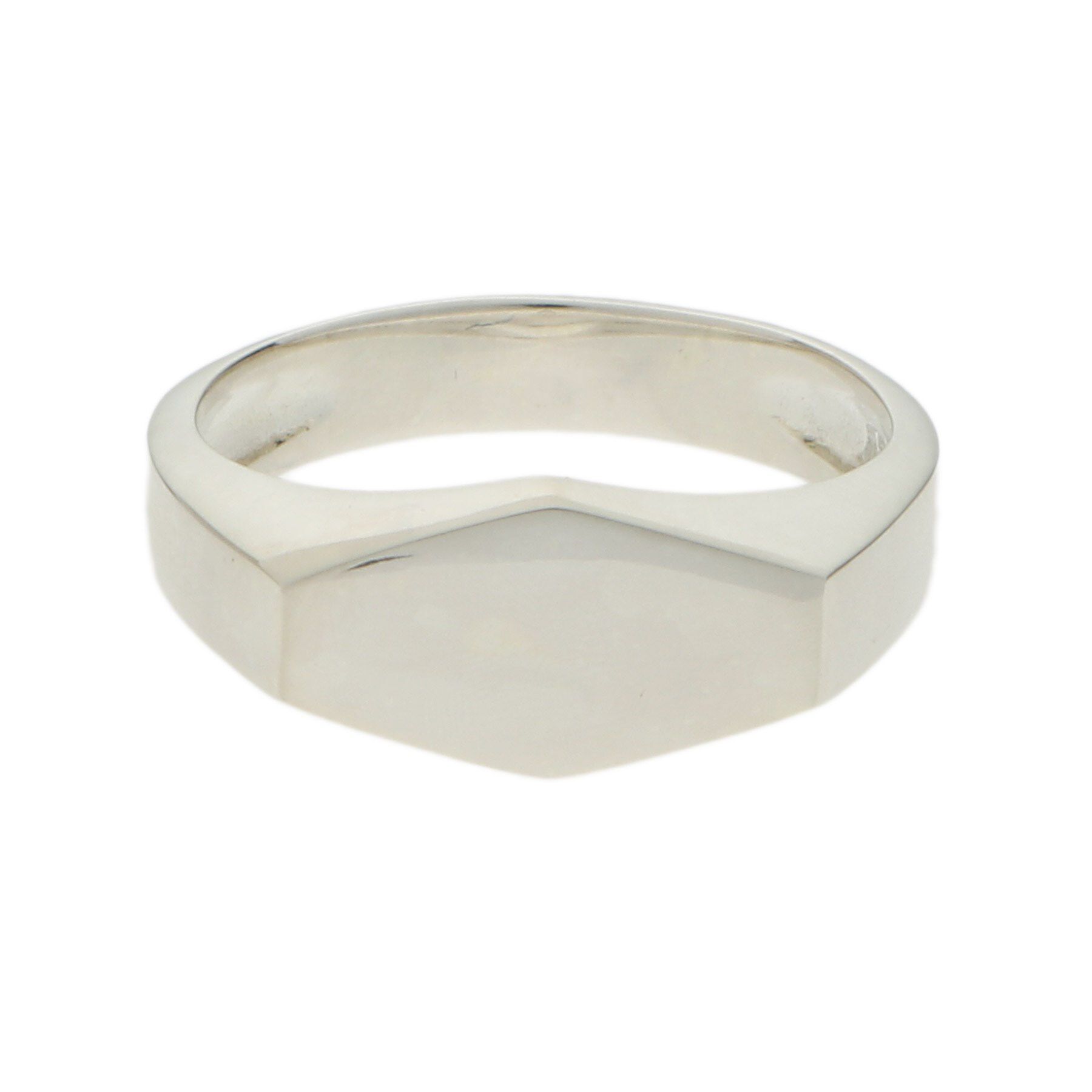 COCOSHNIK「シルバー ヘキサゴン リング」|リング|