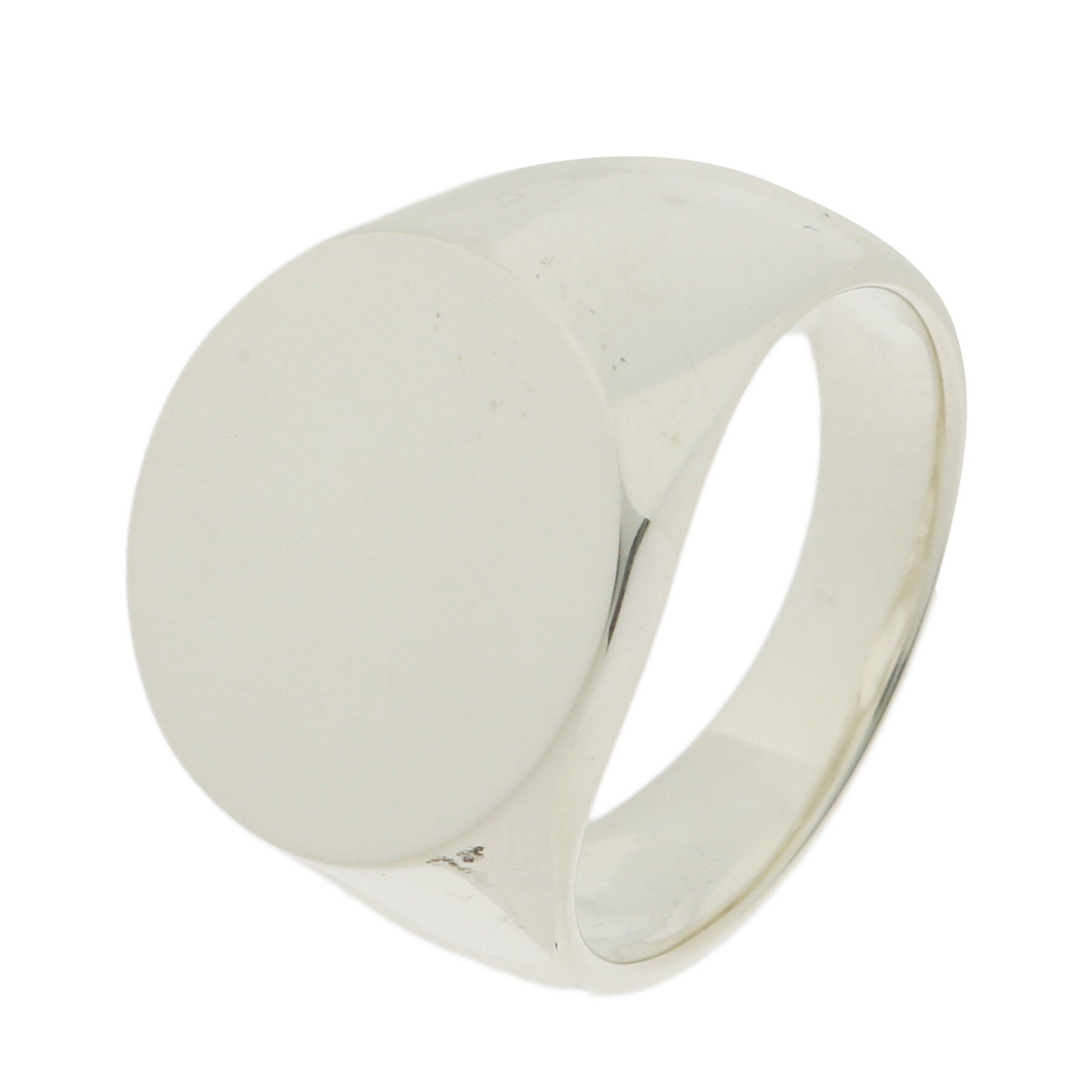 COCOSHNIK「シルバー ラウンド シグネット ピンキーリング」|リング|シルバー(600)