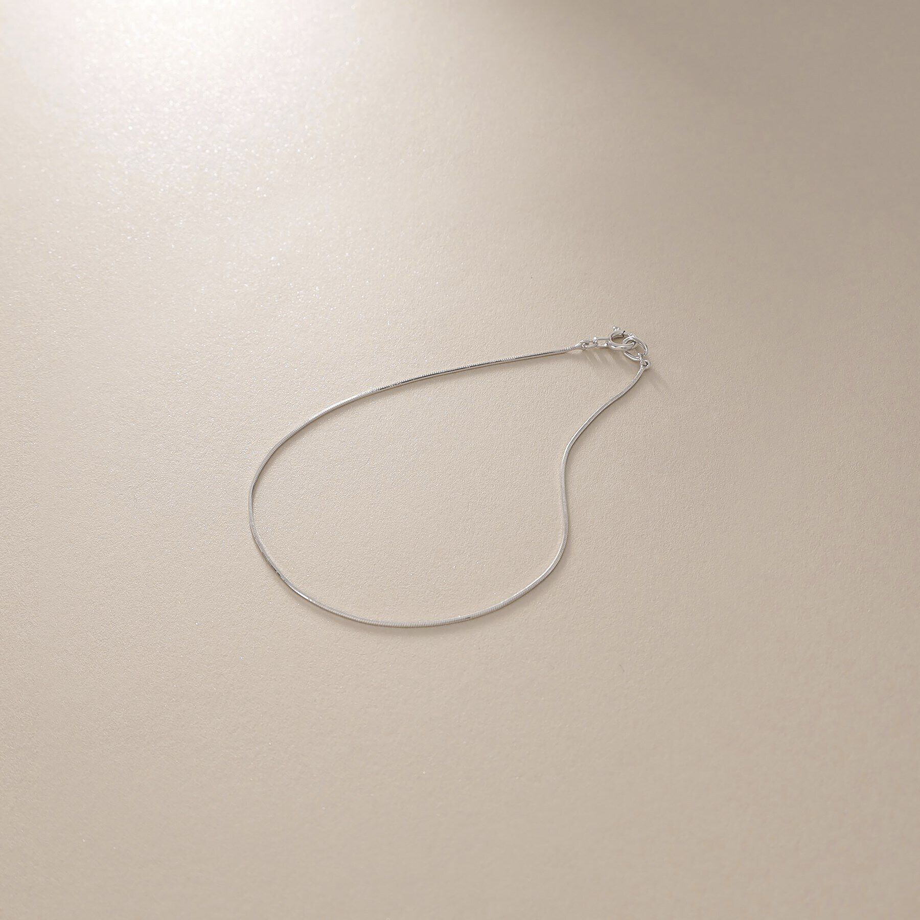 COCOSHNIK「K10コンパクトチェーン ブレスレット WG」|ブレスレット・バングル|