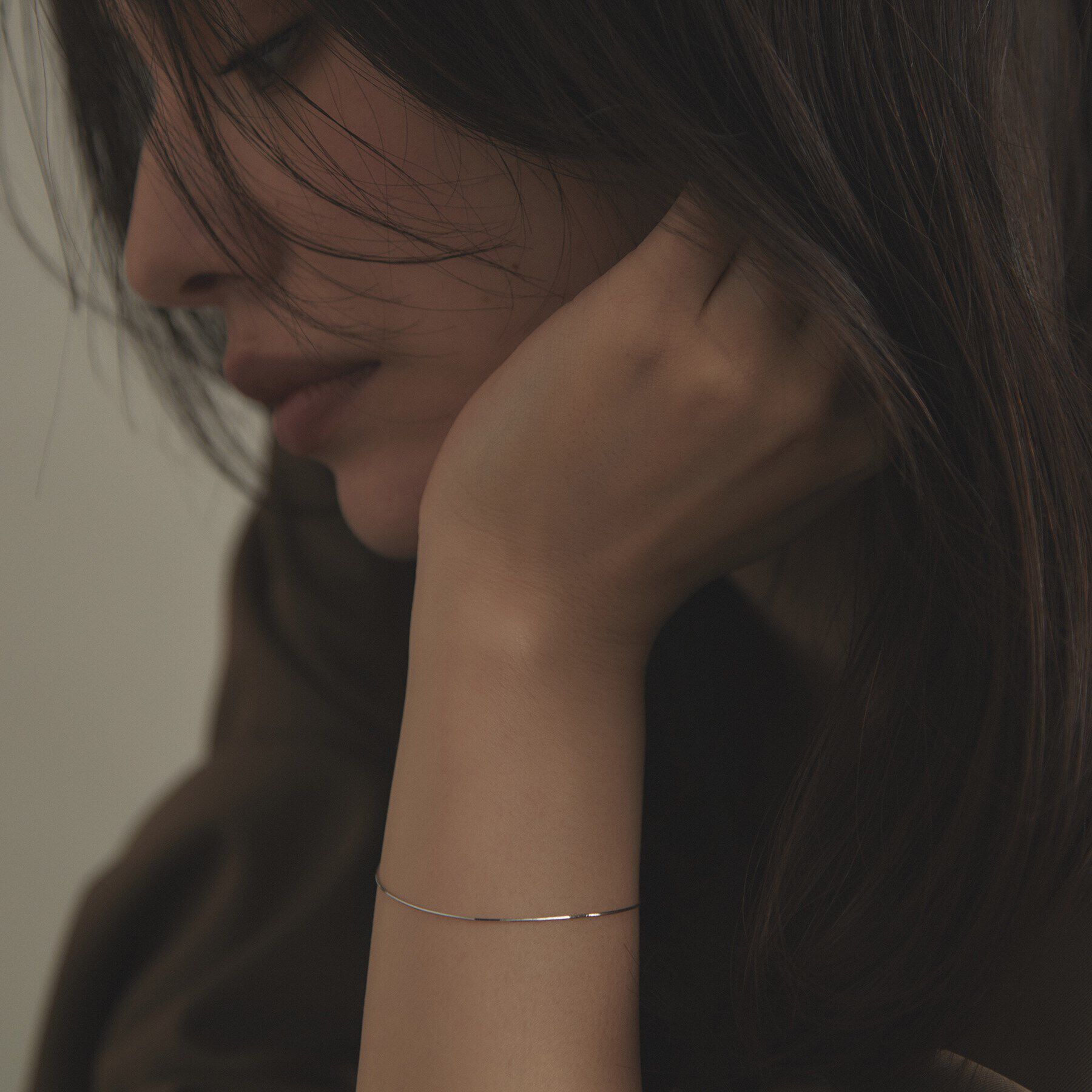 COCOSHNIK「K10コンパクトチェーン ブレスレット WG」|ブレスレット・バングル|