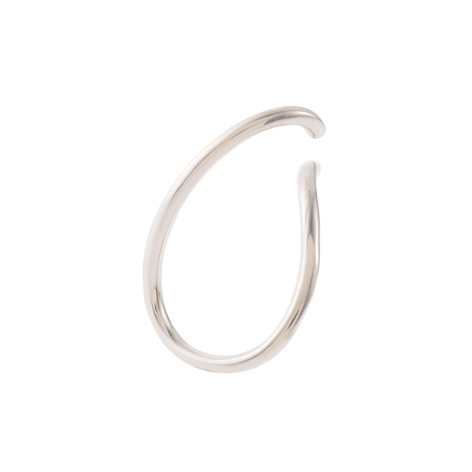 COCOSHNIK「シルバー ラップイヤーカフ（右耳用）」|イヤリング|