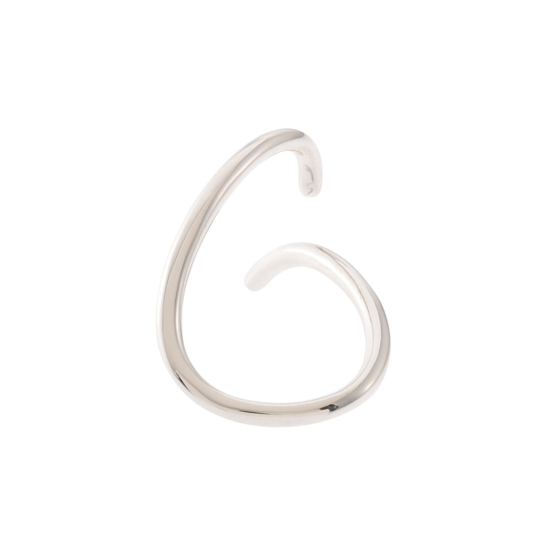 COCOSHNIK「シルバー ラップイヤーカフ（右耳用）」|イヤリング|