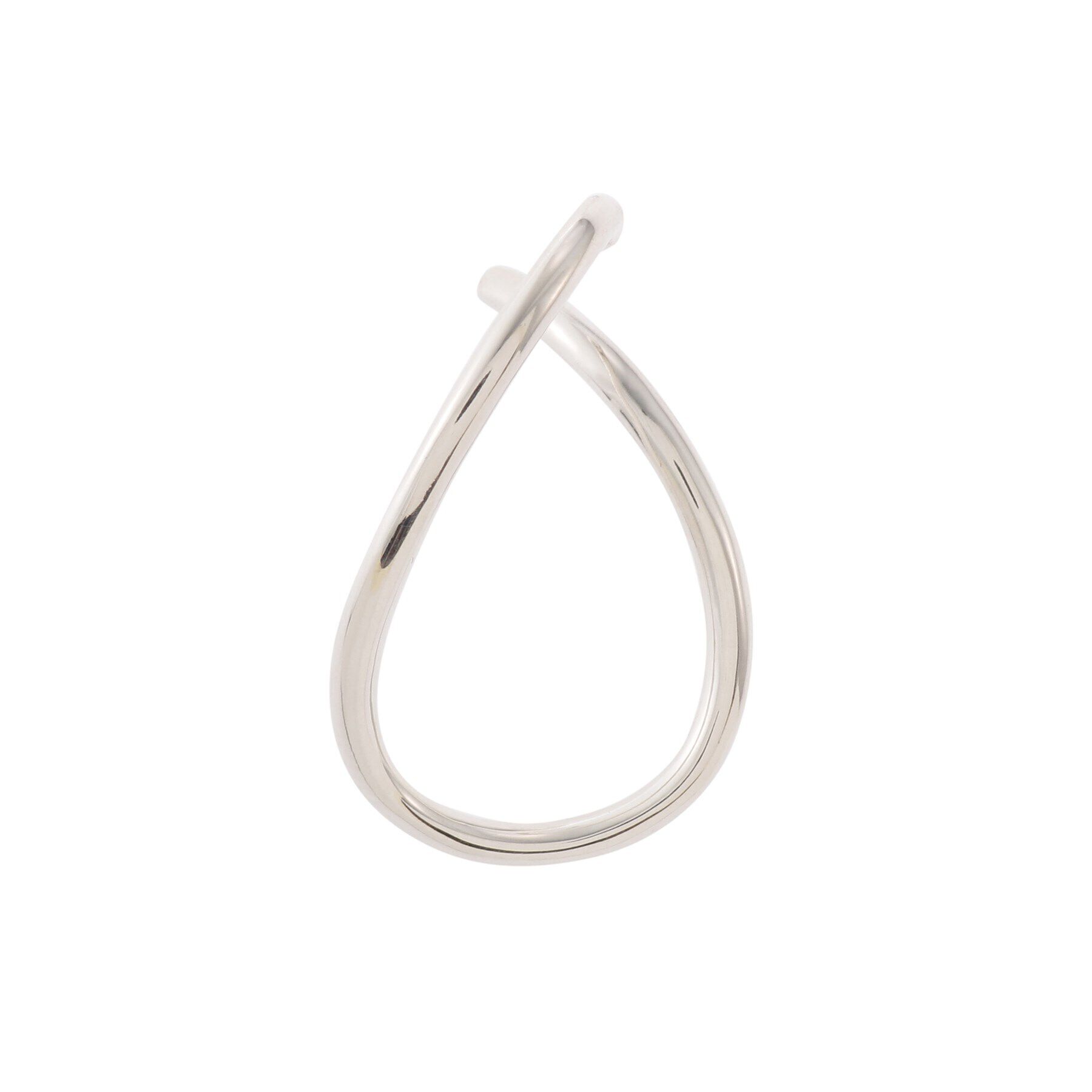 COCOSHNIK「シルバー ラップイヤーカフ（右耳用）」|イヤリング|