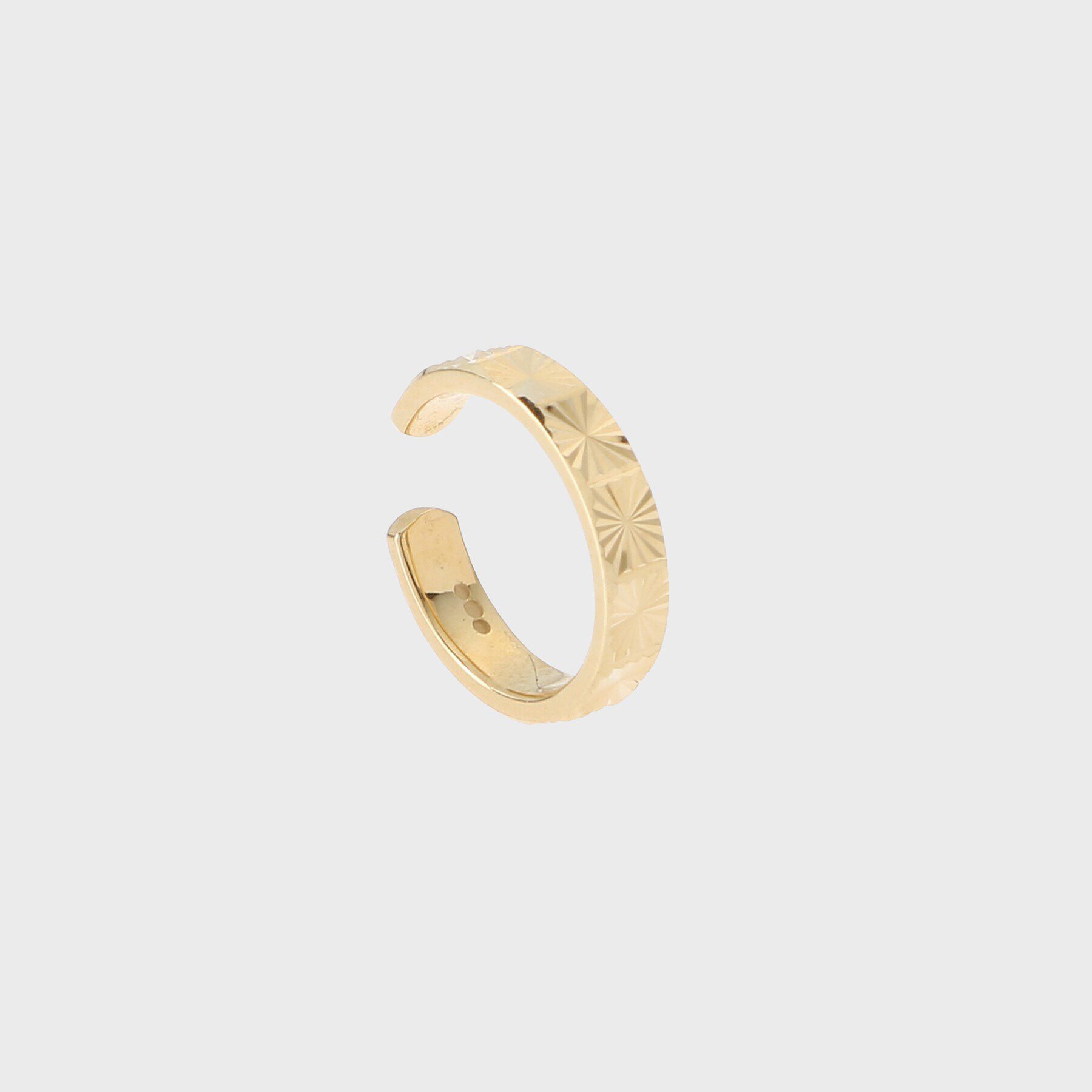 COCOSHNIK「シルバー 極光イヤーカフ」|イヤリング|