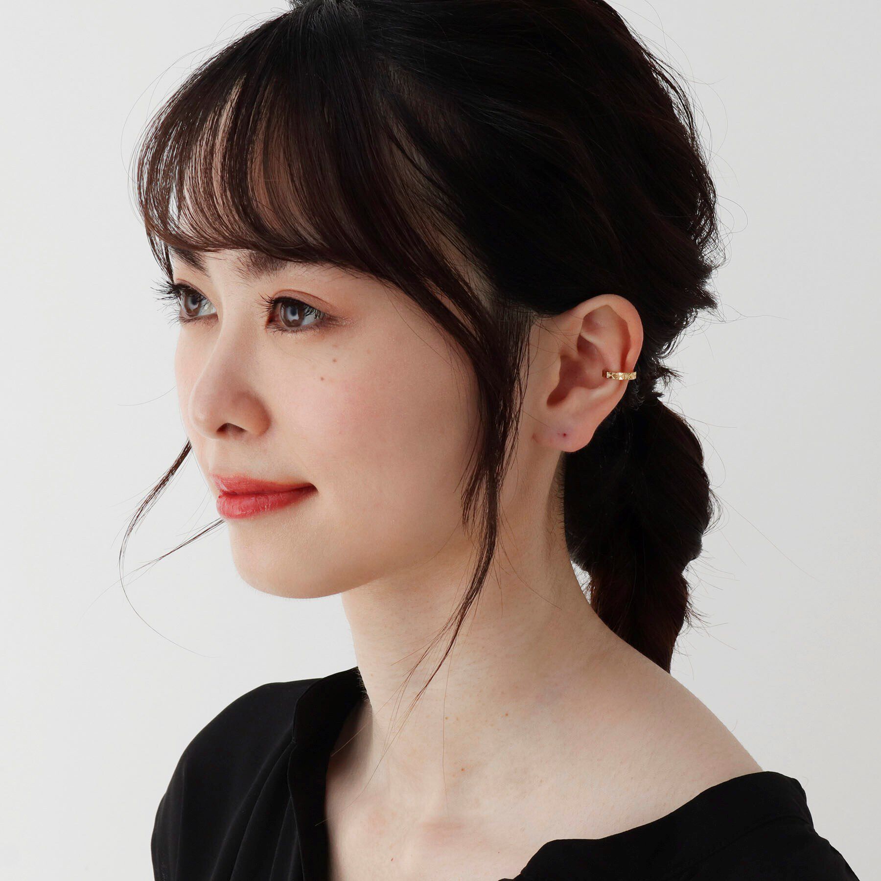 COCOSHNIK「シルバー 極光イヤーカフ」|イヤリング|